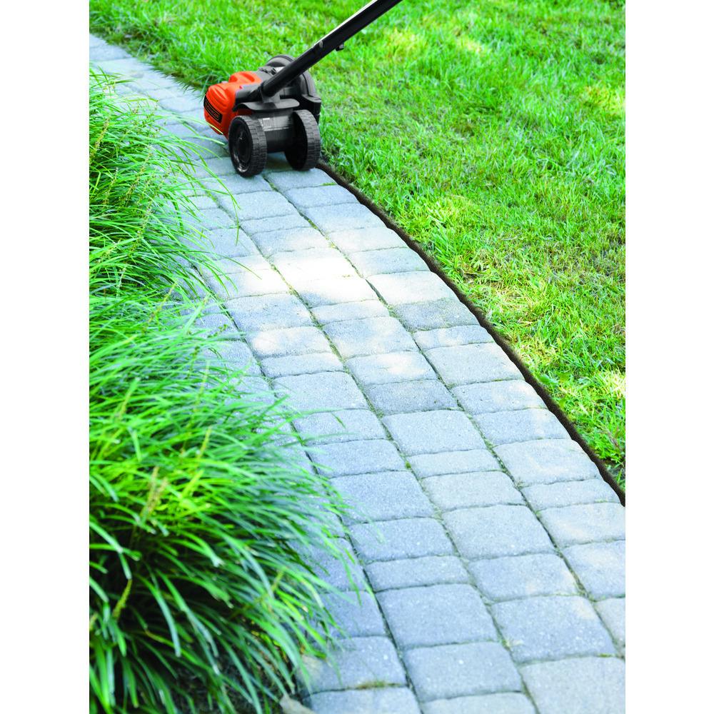 BLACK+DECKER 7.5-in Push Walk Behind Electric Lawn Edger in the Lawn Edgers  department at