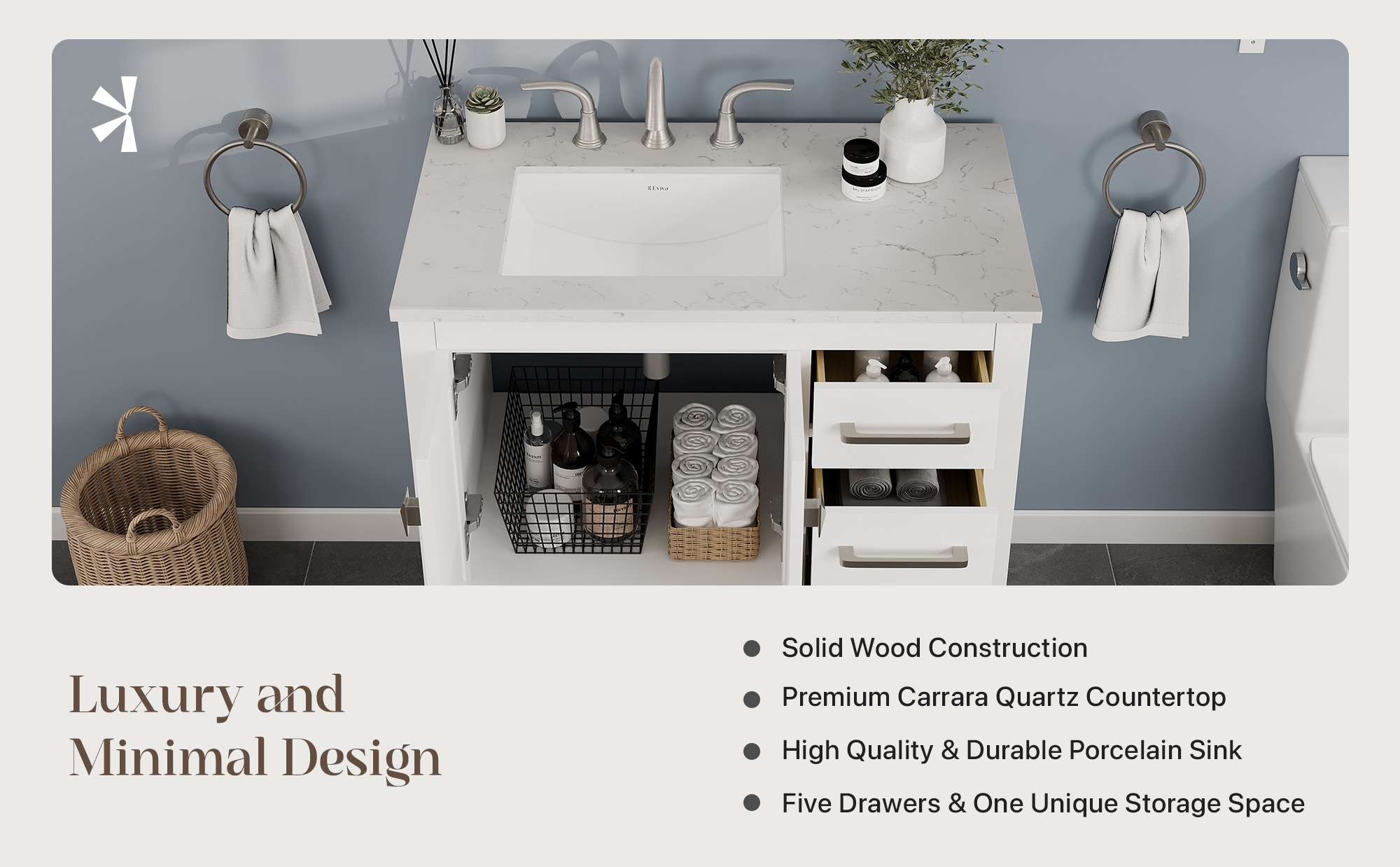 Eviva EVVN412-36WH-Q Bath-Vanity-Combo - View #8