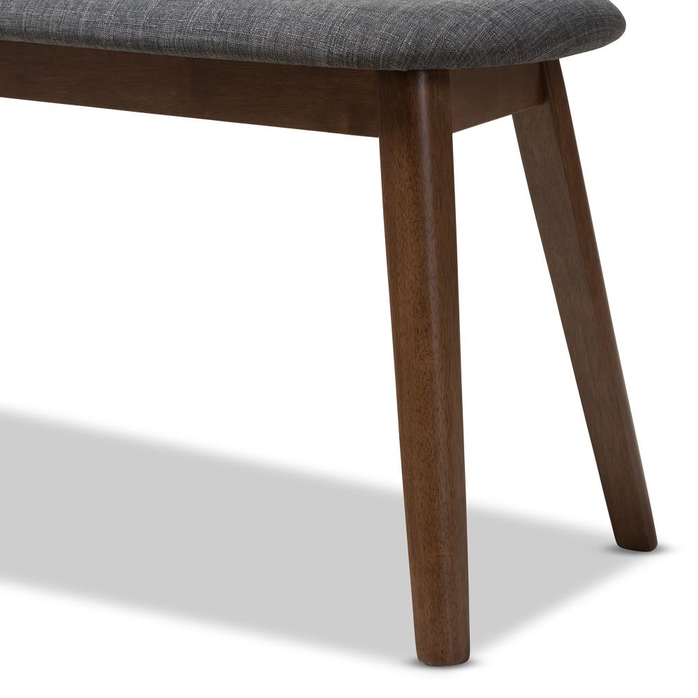 Baxton Studio 144-7938-LW Dining-Benches - View #3
