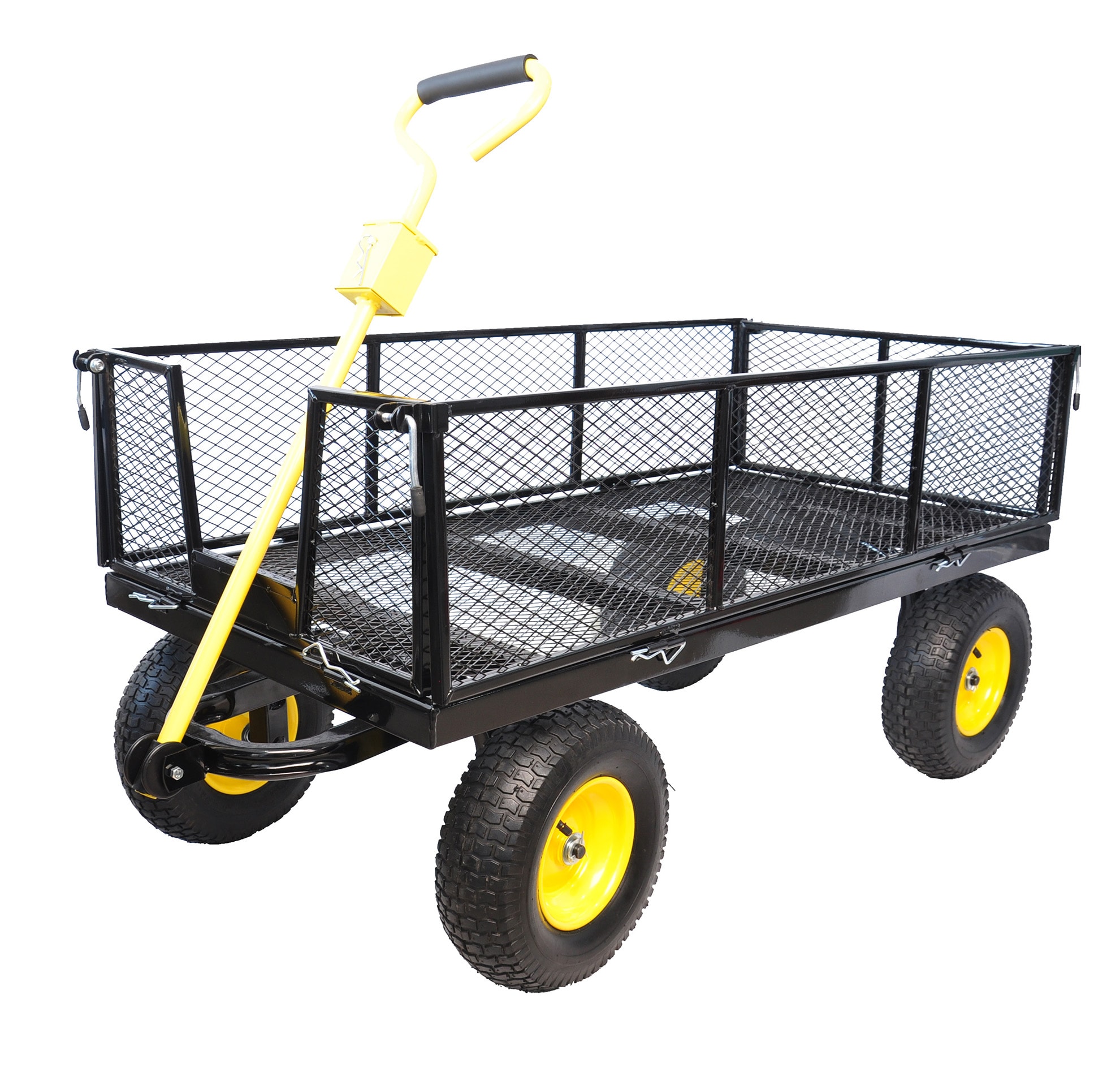 Damerin 1011GC07 Yard Carts 8.5-cu ft Steel Folding Yard Cart