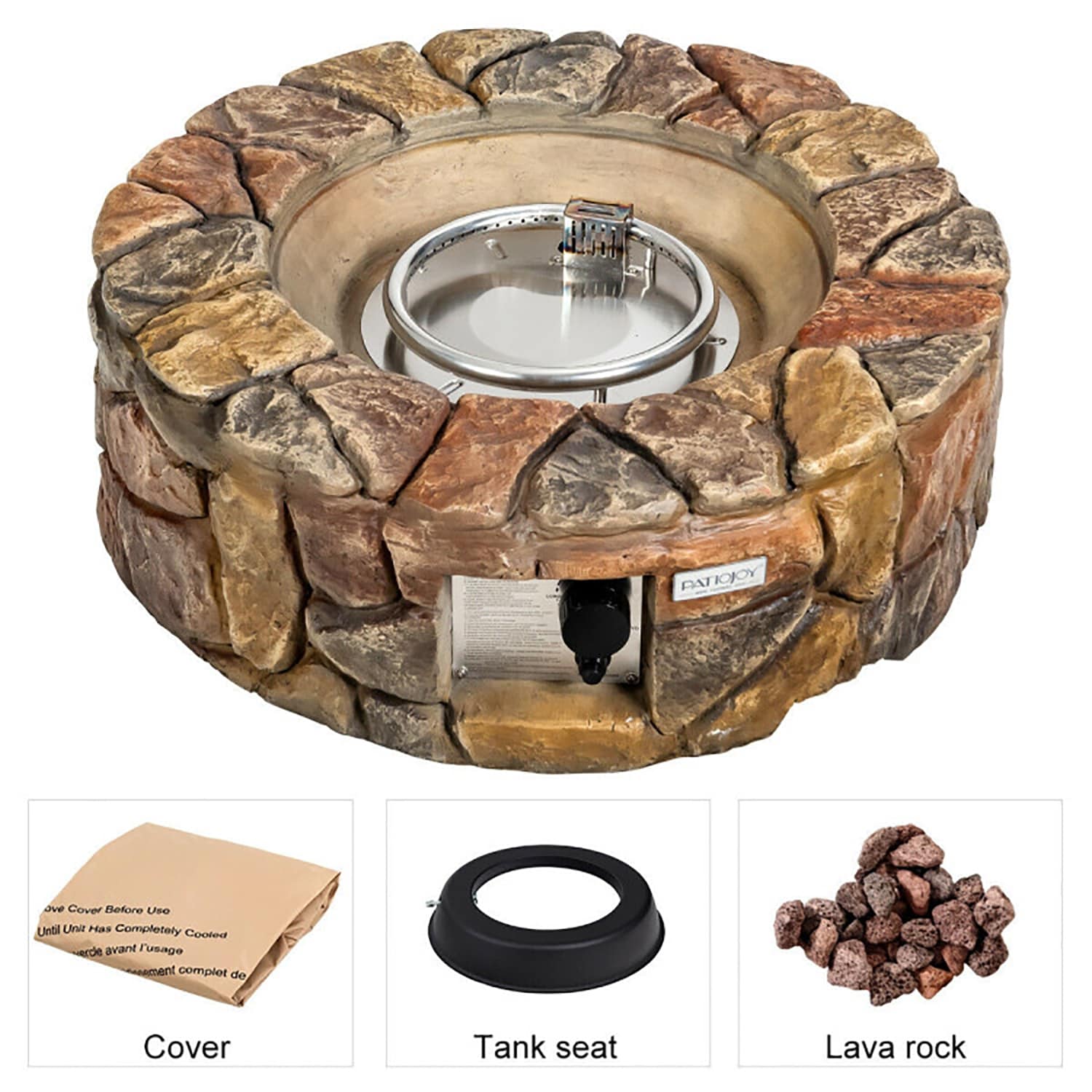 GZMR GZ-A01NP27CF Outdoor-Gas-Firepits - View #9