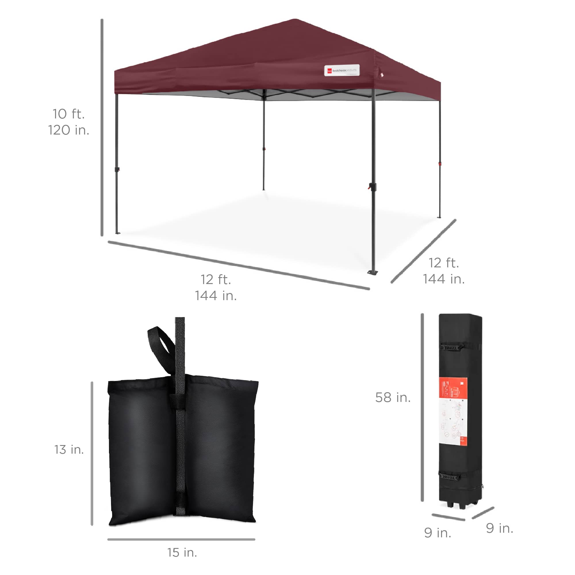 Best Choice Products SKY7831 Canopies-Sl - View #7