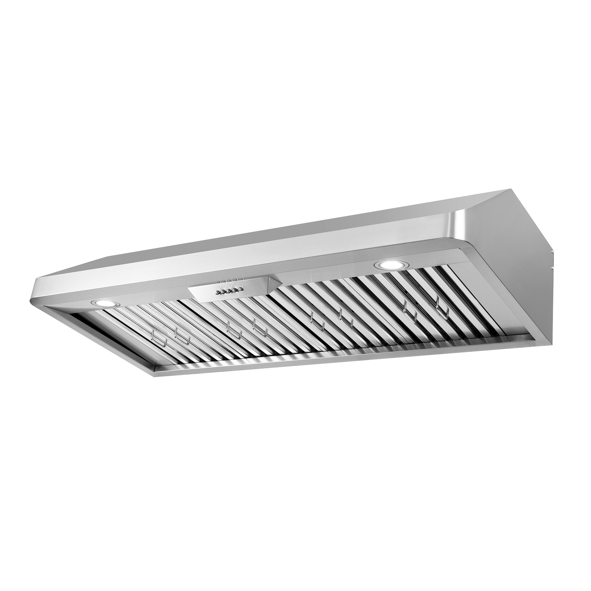 Cosmo QB48 48-in Ducted 500-CFM Stainless Steel Under Cabinet Range ...