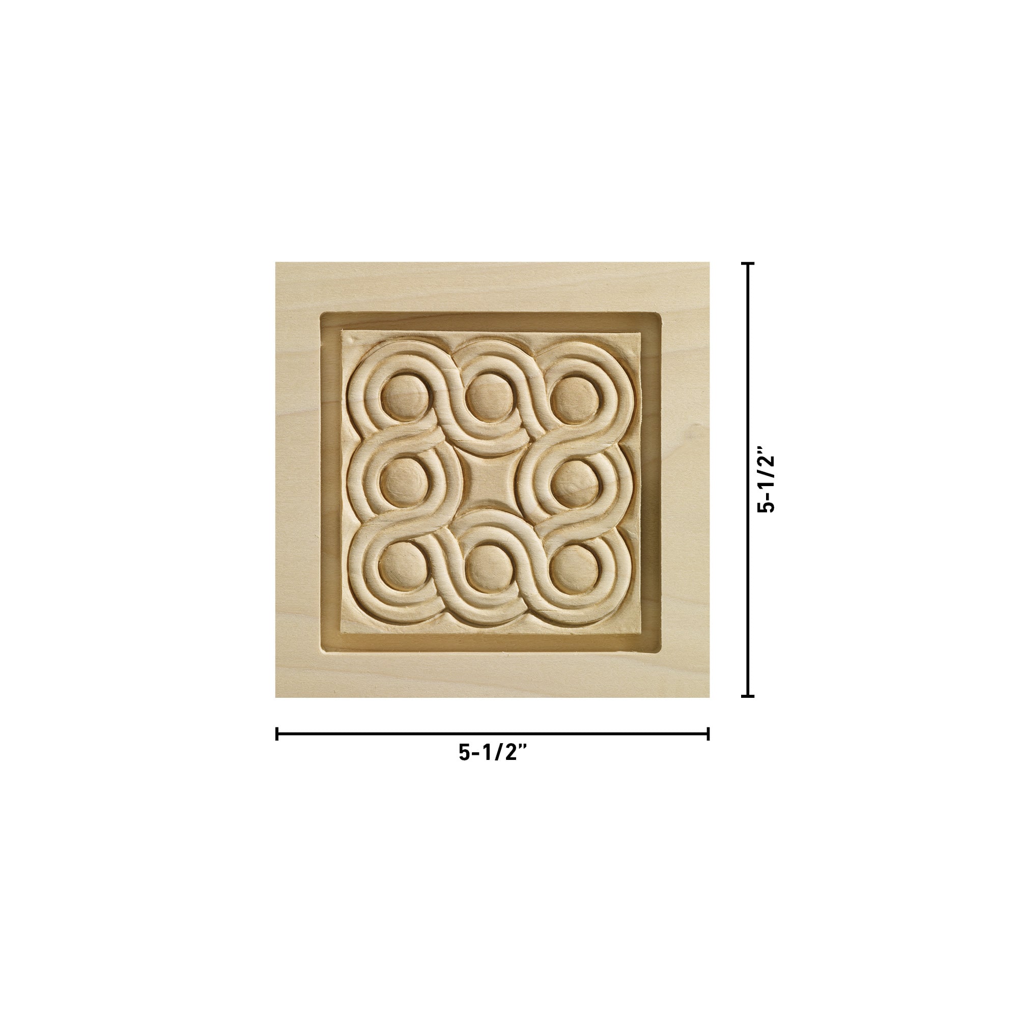 Ornamental Mouldings 1650CWHW Moulding-Blocks - View #3