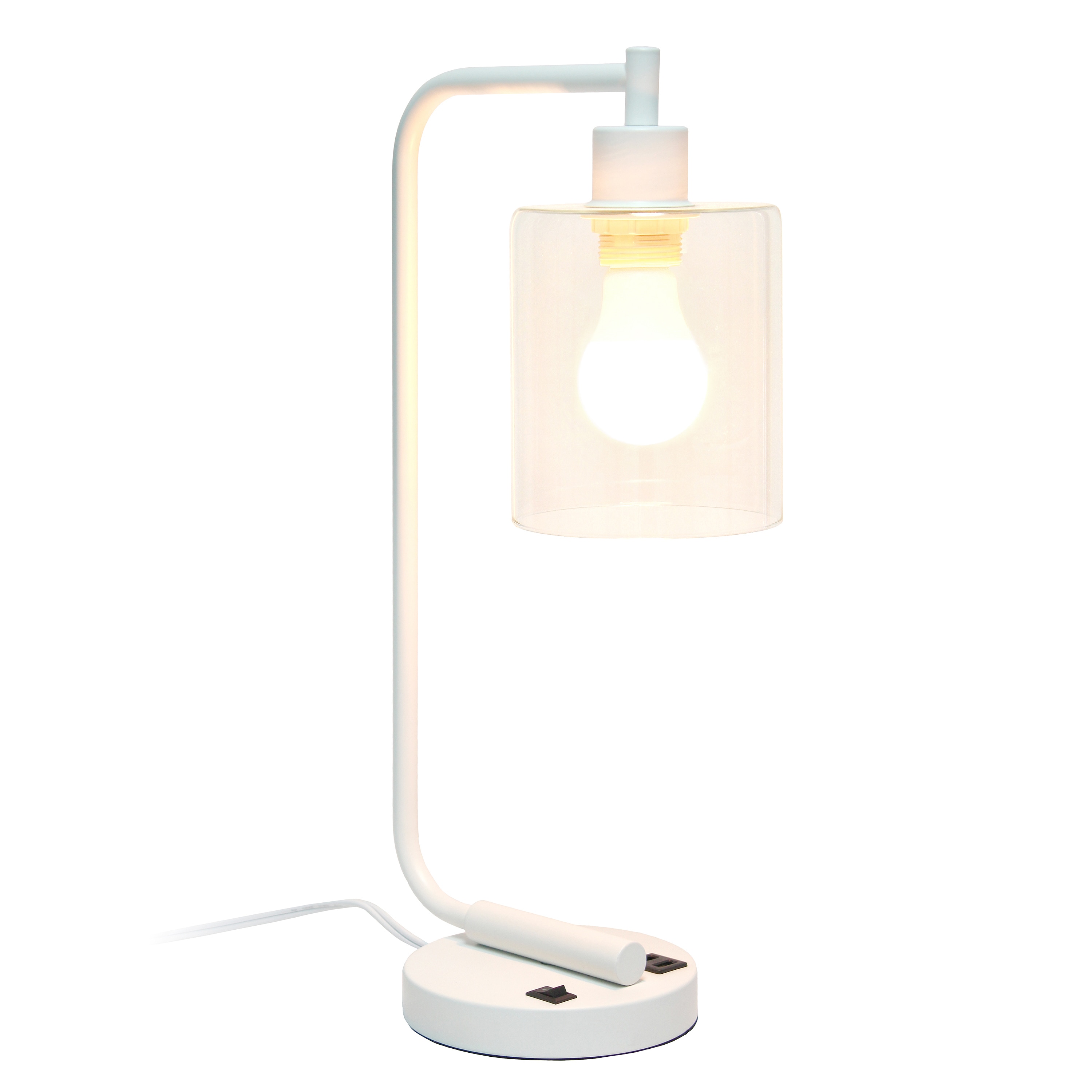 Creekwood Home CWD-1016-WH-LB Desk-Table-Lamps - View #2