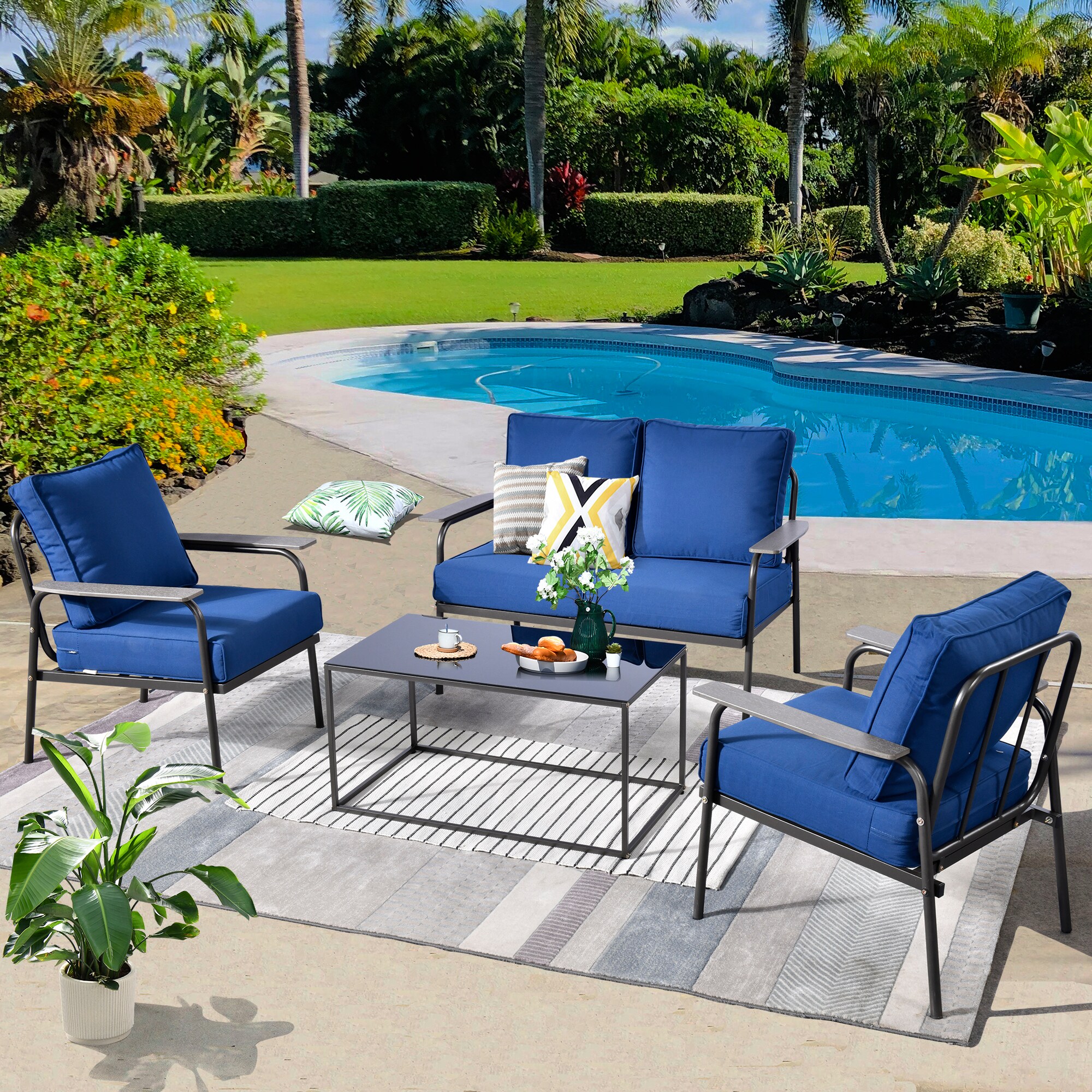 XIZZI XIBK700B1 Patio-Sofas-Daybeds - View #2