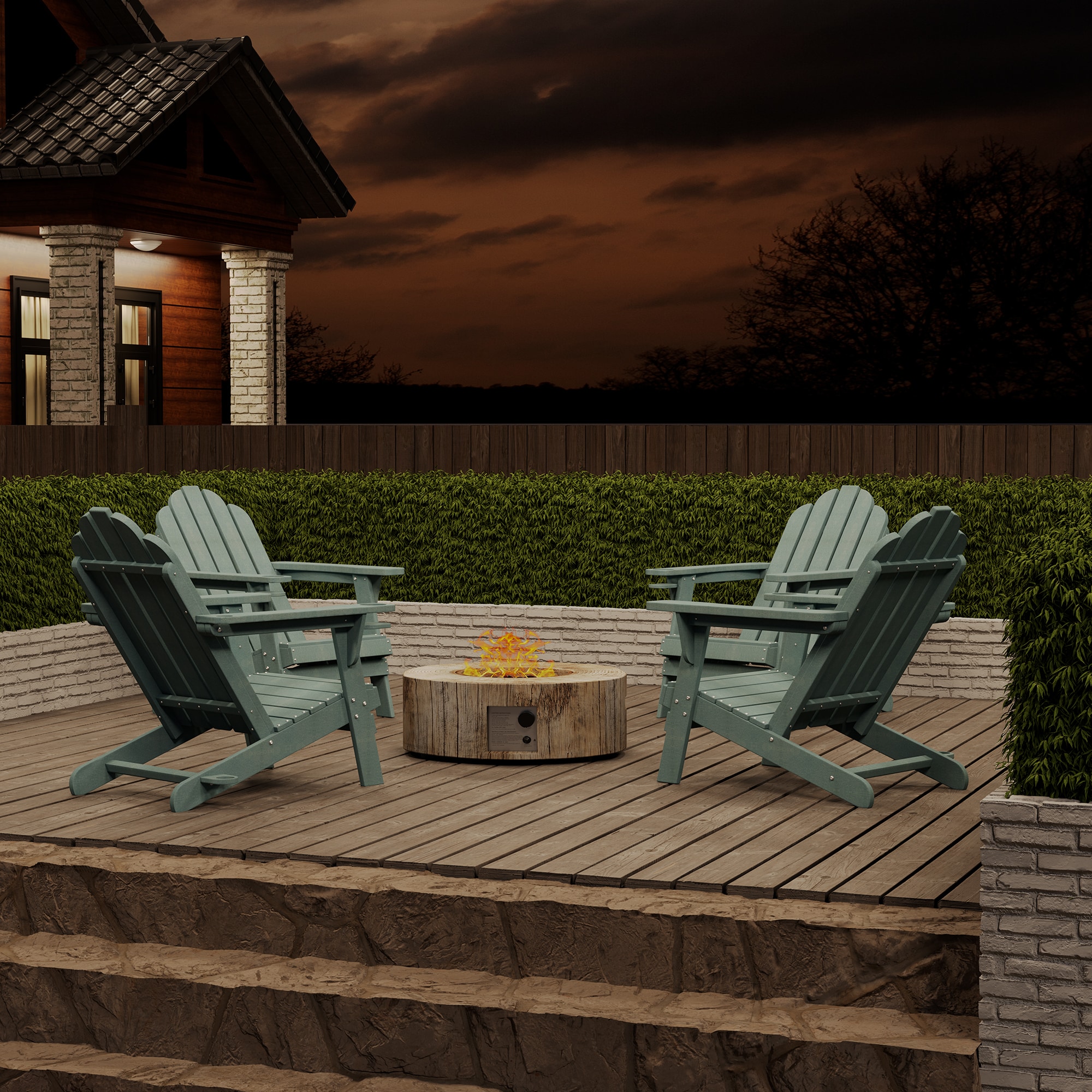 Clihome CL-06CTE5 Patio-Conversation-Sets - View #3