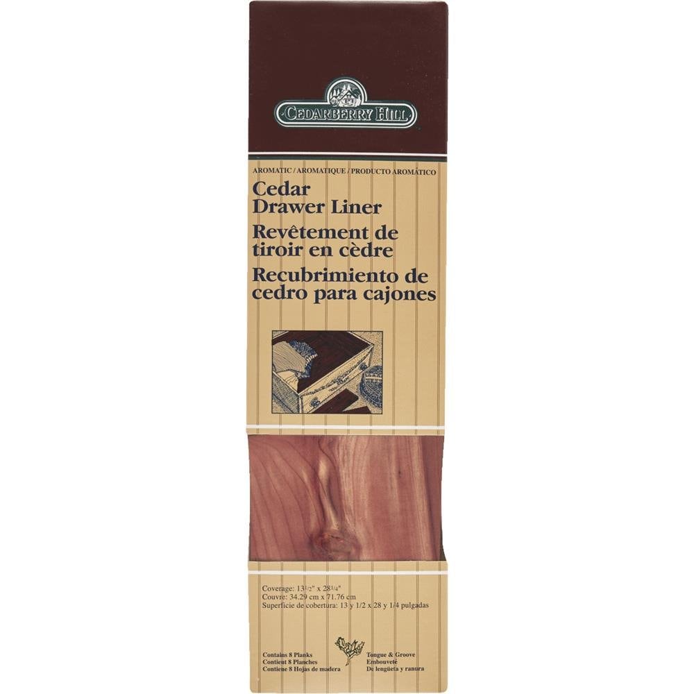 Giles and Kendall GILES KENDALL Cedar Drawer Liner Model 320 8-Plank Red Cedar Tongue-and-Groove