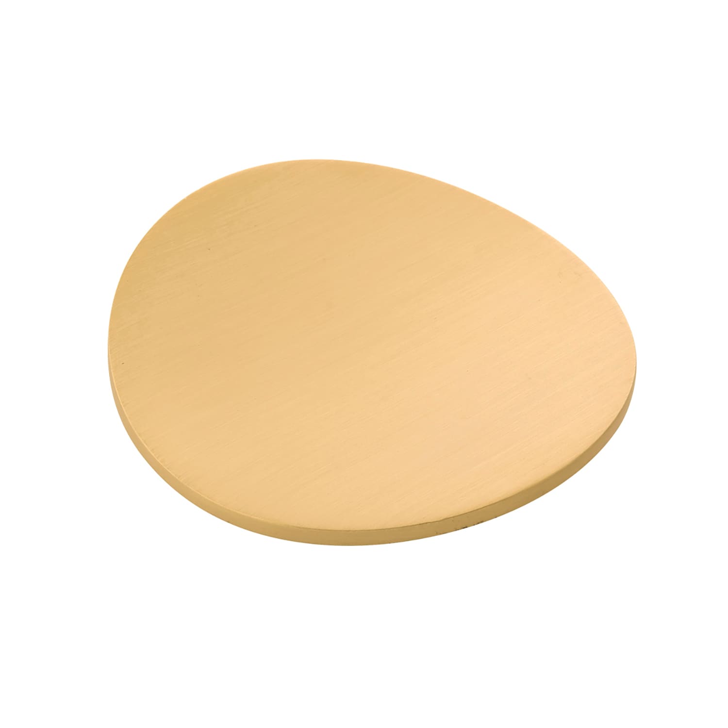 Belwith Keeler B076527-BGB Vale 3-in Brushed Golden Brass Round Mid-century modern Cabinet Knob