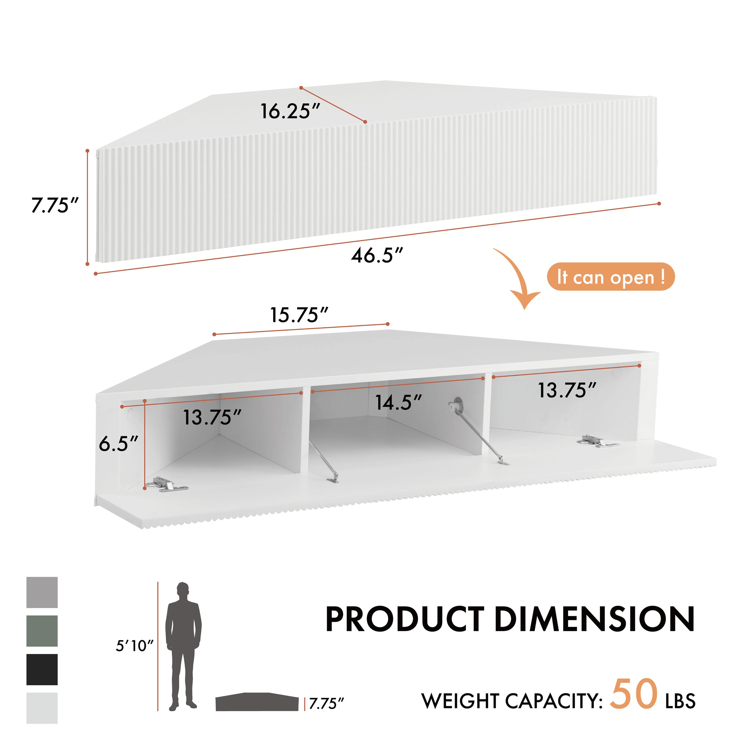 Furniture of America IDI-233221 Tv-Stands - View #3
