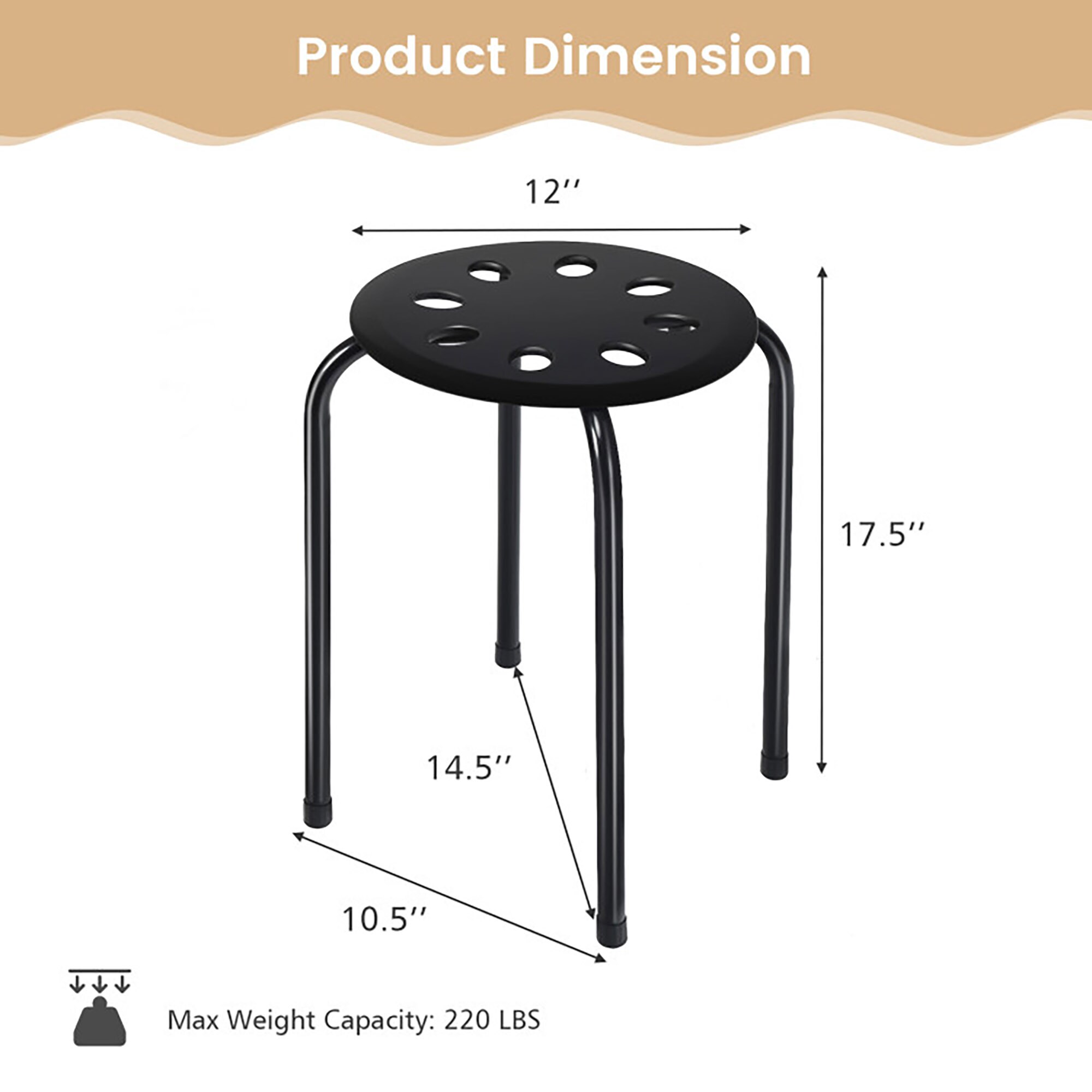 Sumyeg WF-HW64245COL-LA stools - View #8