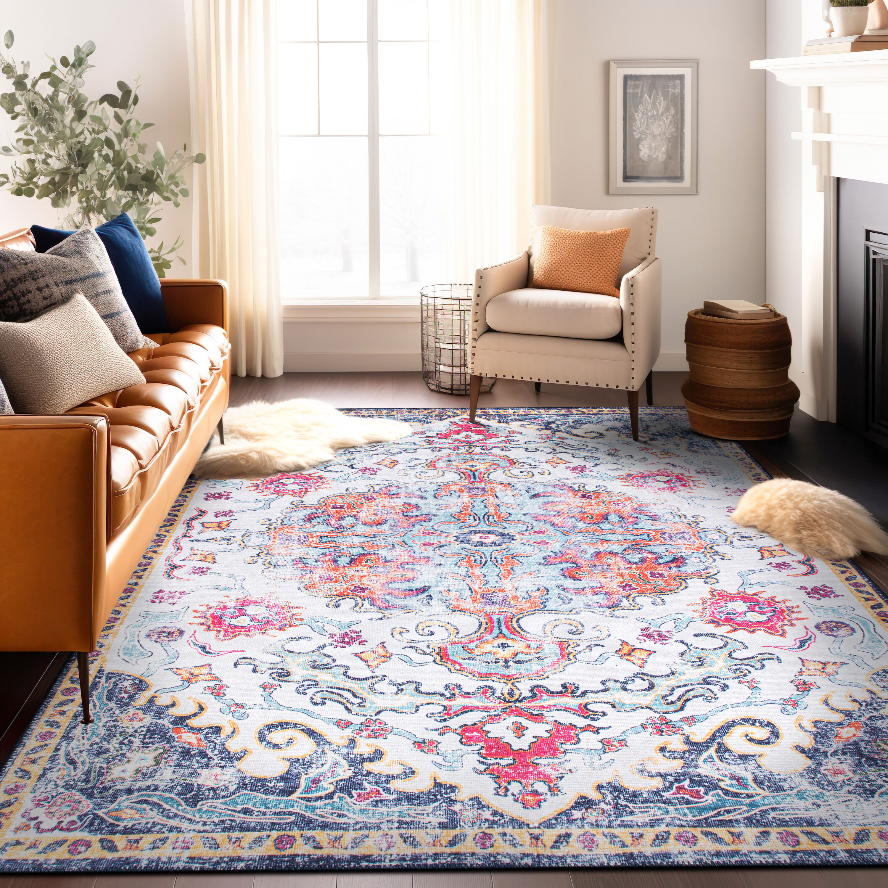 World Rug Gallery 5051MULTI5X7 rugs - View #2