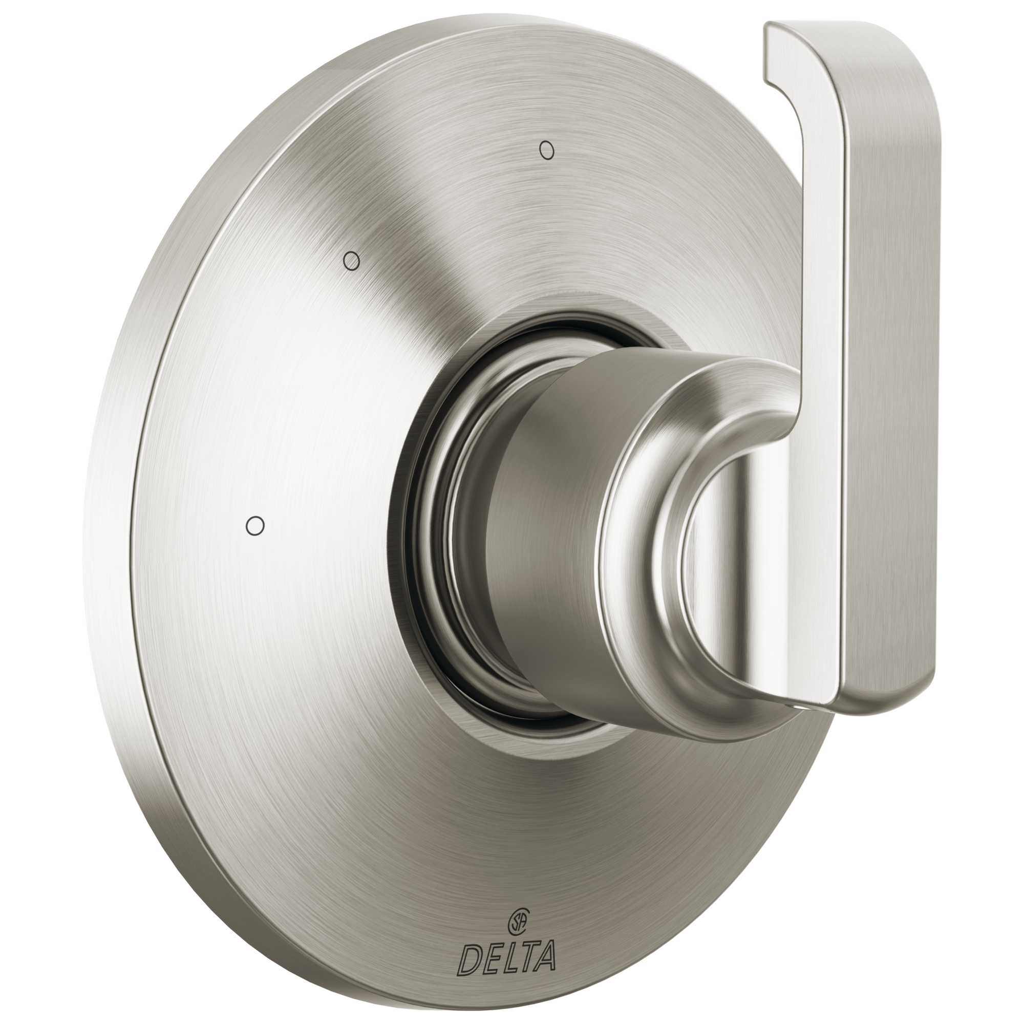 Delta T11889-SS-PR Tetra Lumicoat Stainless 2.5-Inches Universal Bathtub/Shower Diverter 0.5-Inches -ID