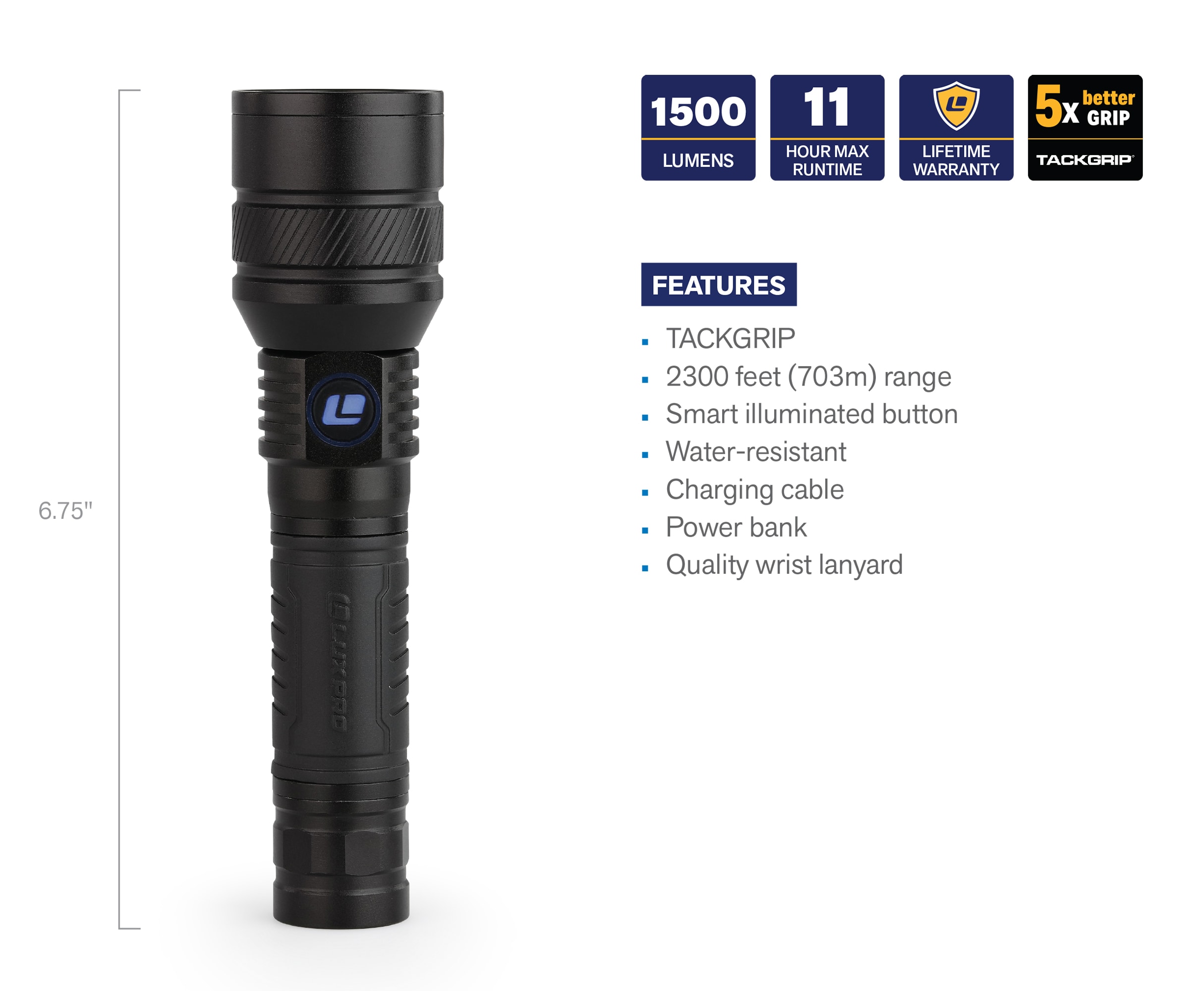 LUXPRO XP990 flashlights - View #3