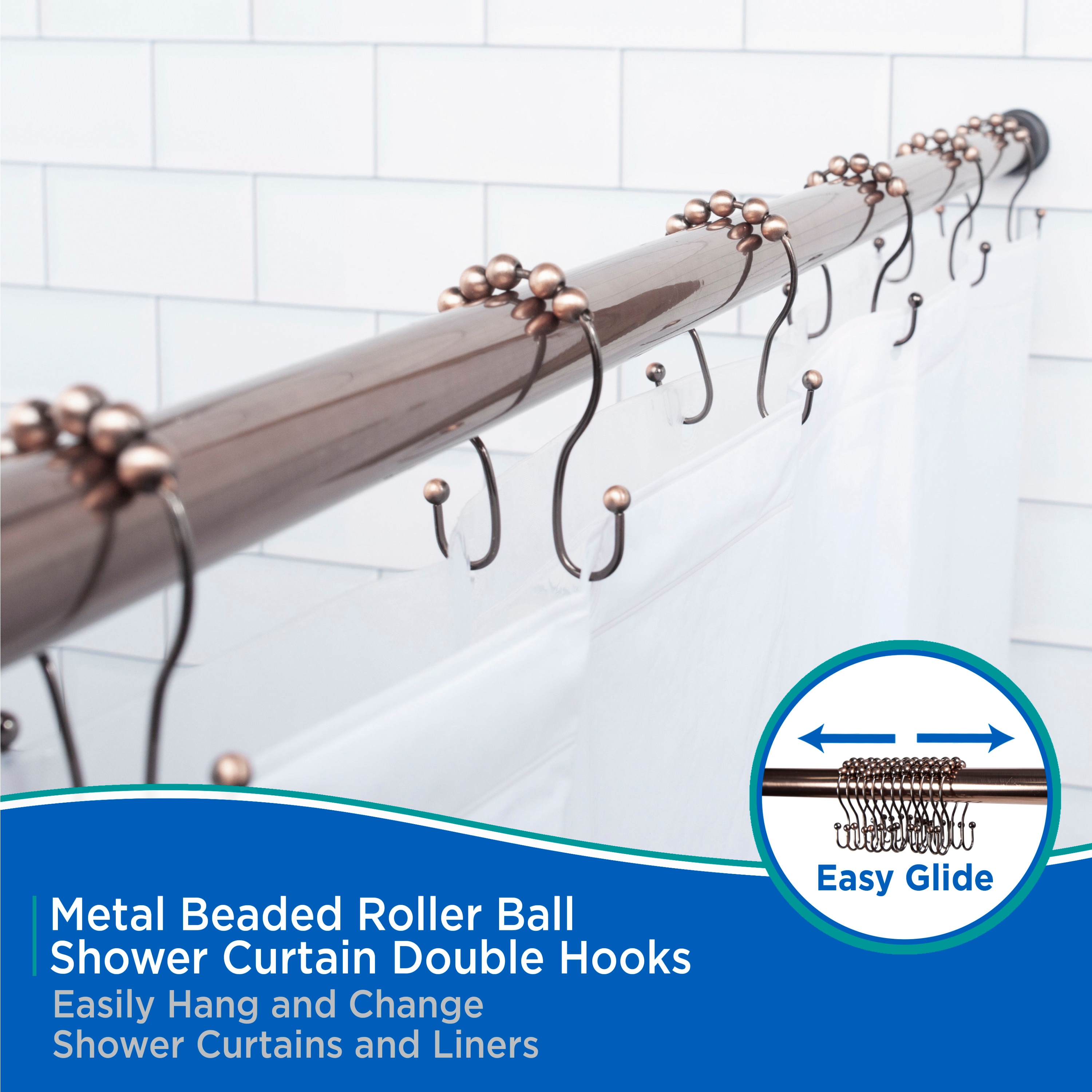 Kenney KN67122V1 Shower-Rings-Hooks - View #3