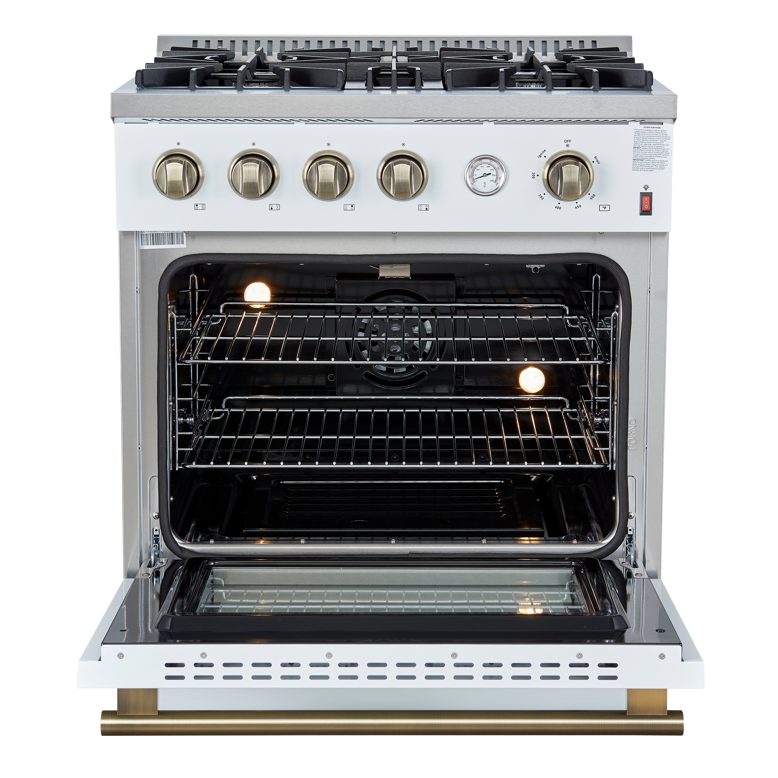 FORNO FFSGS6277-30WHT Freestanding-Gas-Ranges - View #6