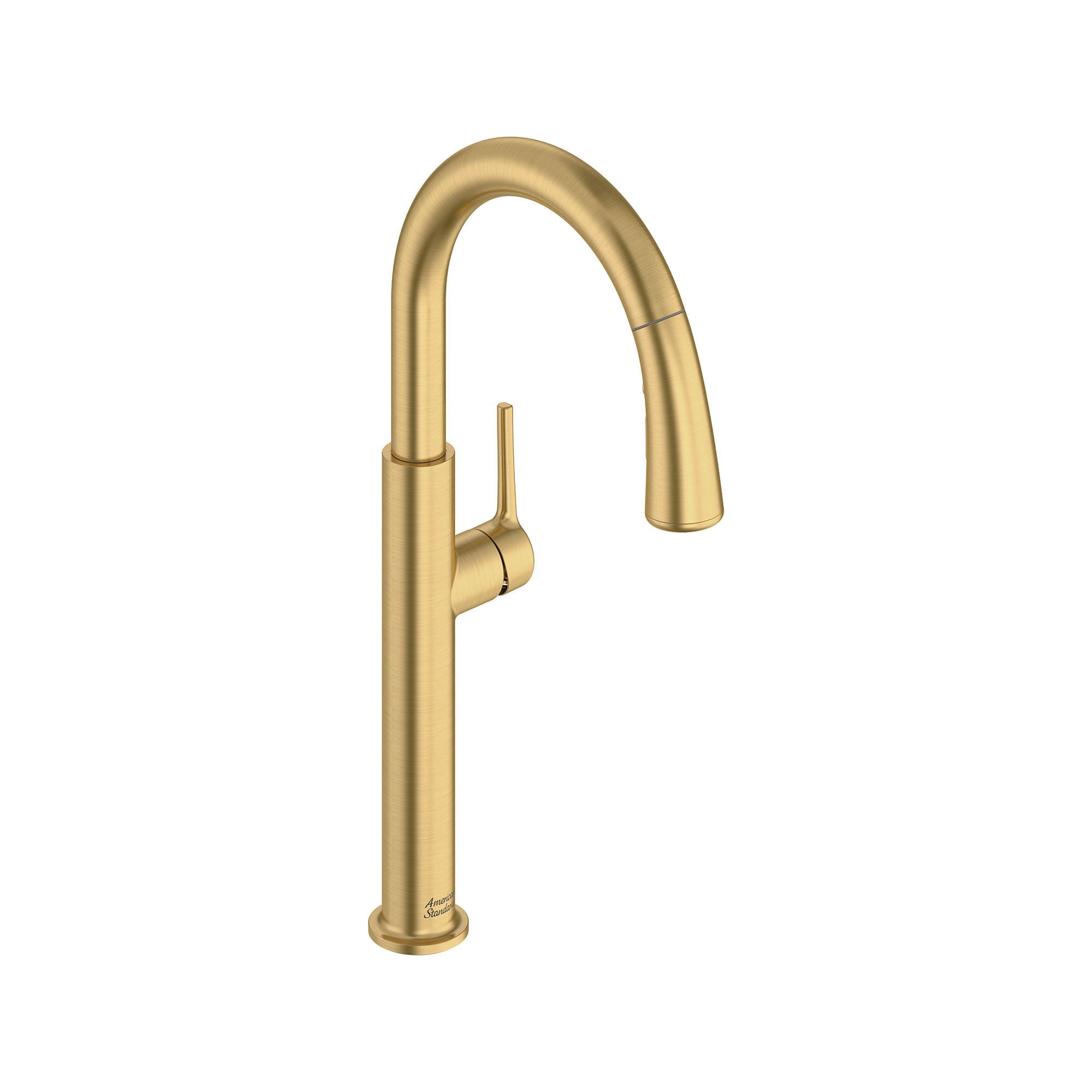 American Standard 4803300.GN0 Studio S Cool Sunrise Single Handle Deck-mount Kitchen Faucet with Sprayer