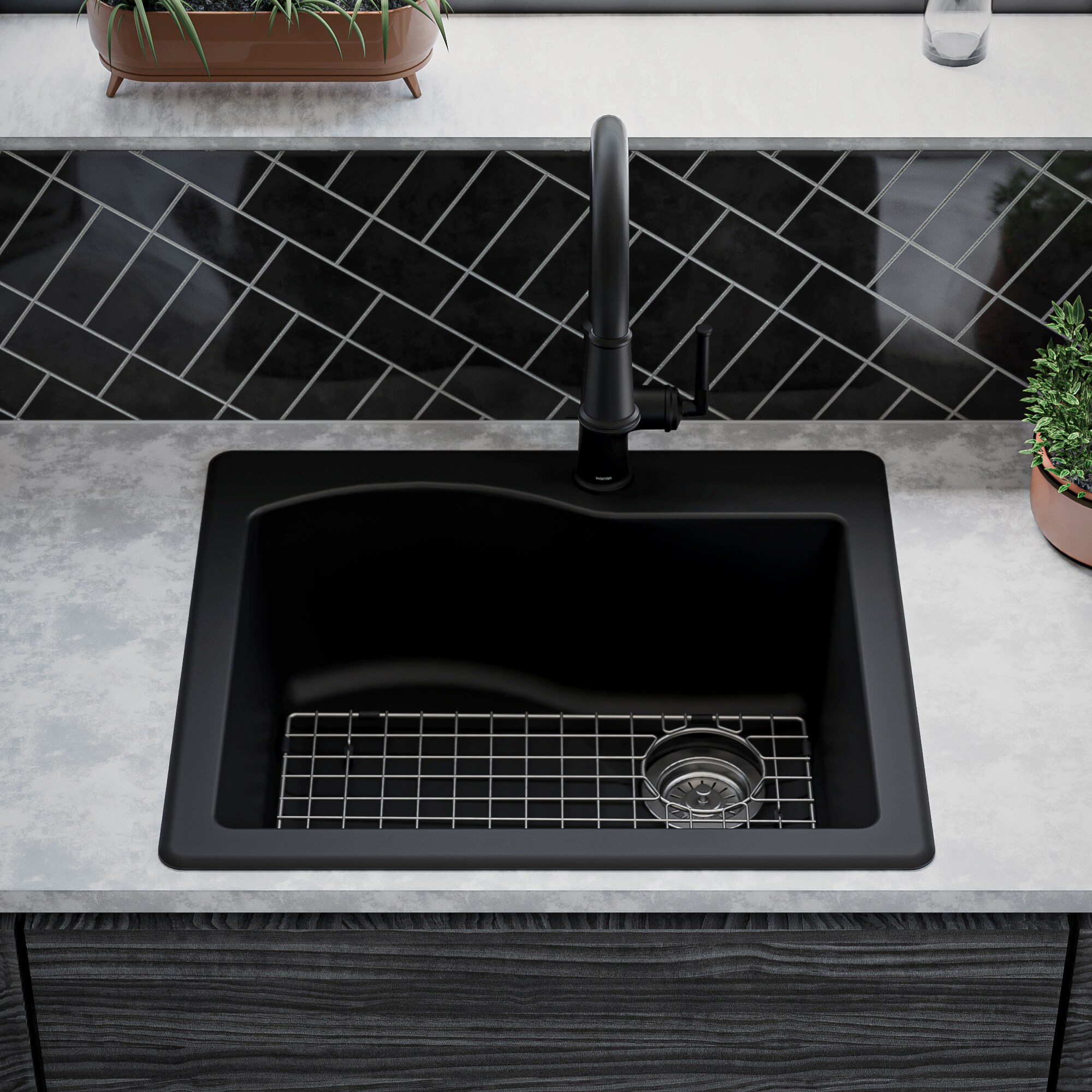 Karran QT-671-BL-PK1 Kitchen-Sinks - View #12