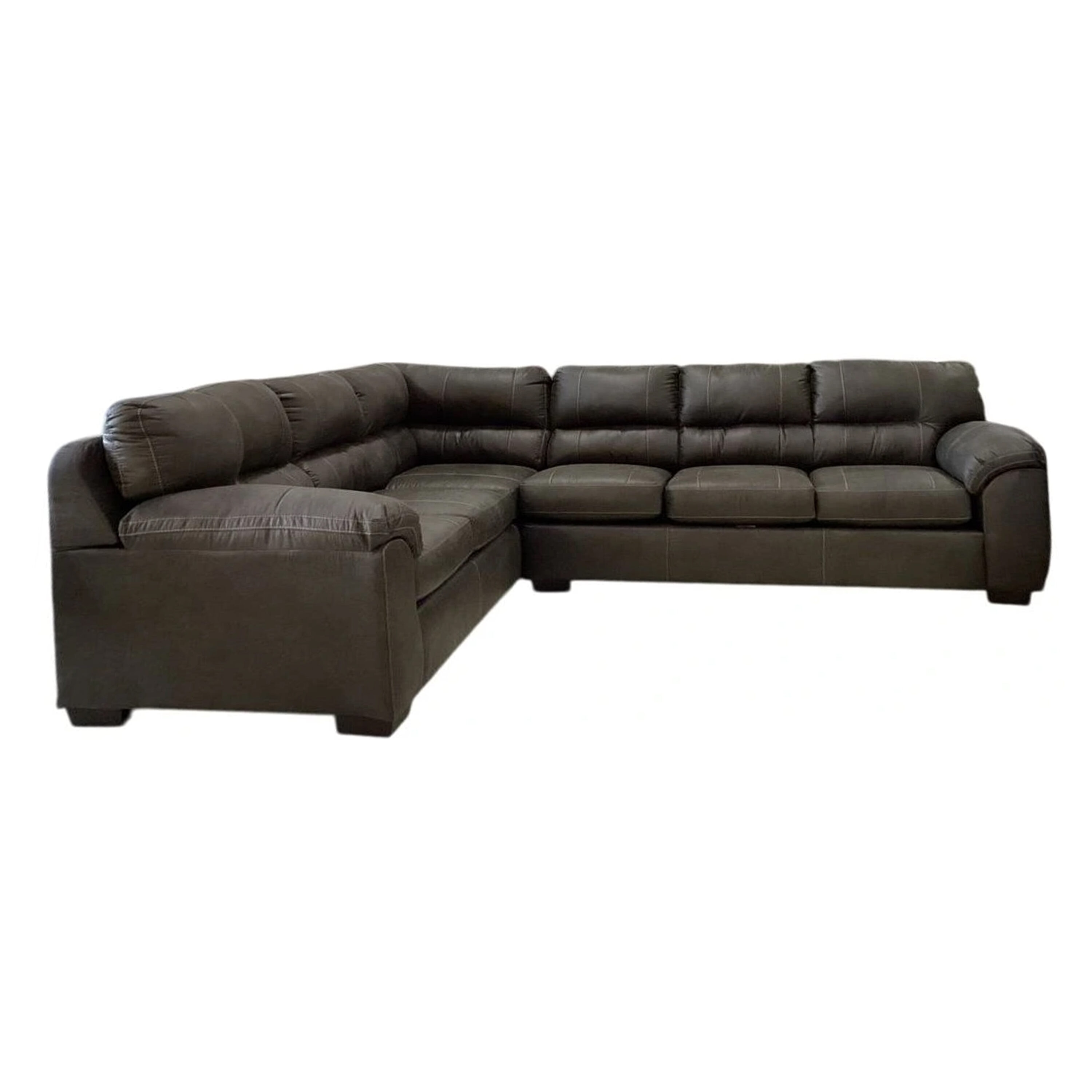 Roundhill Furniture - Tirana Casual Polyester/Polyester blend Grey Living Room Set