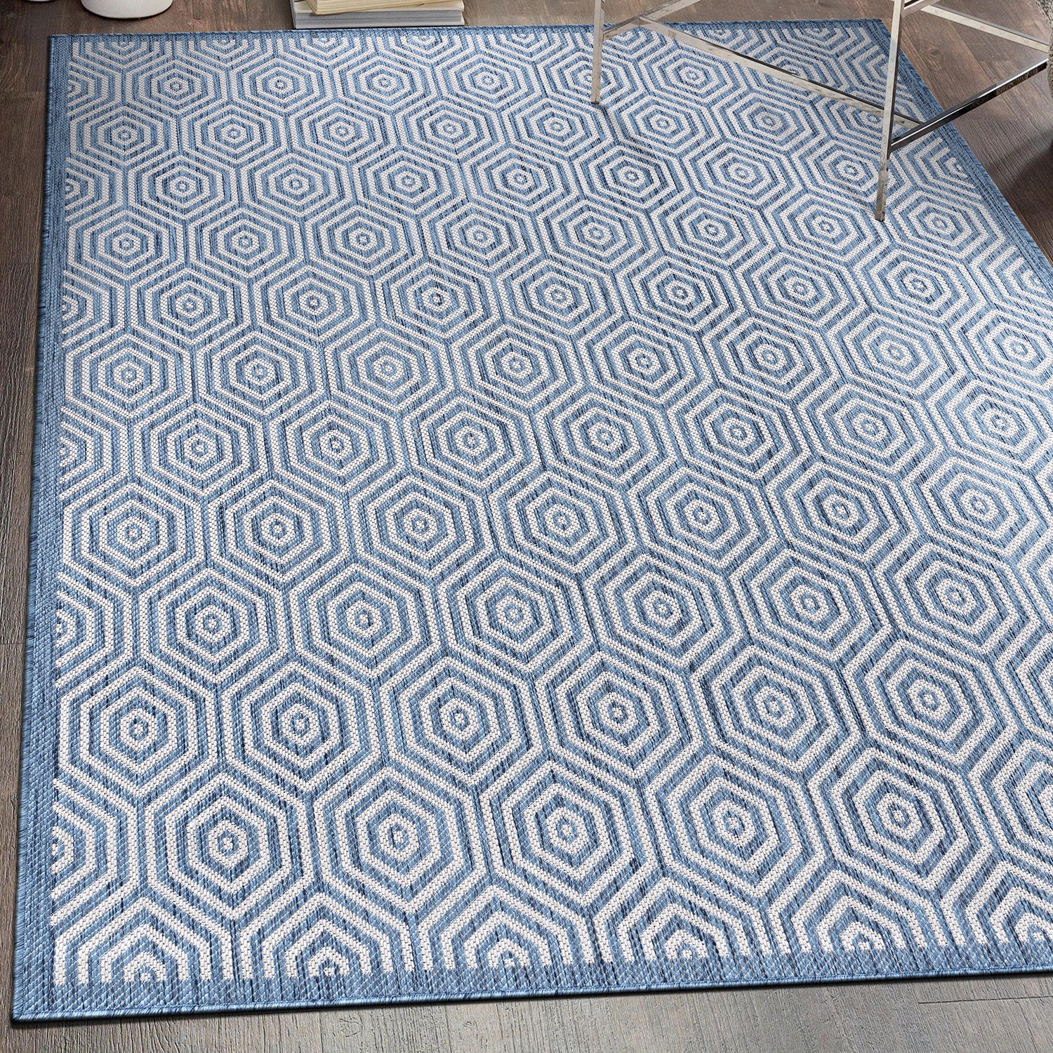 World Rug Gallery 120BLUE8X10 rugs - View #9