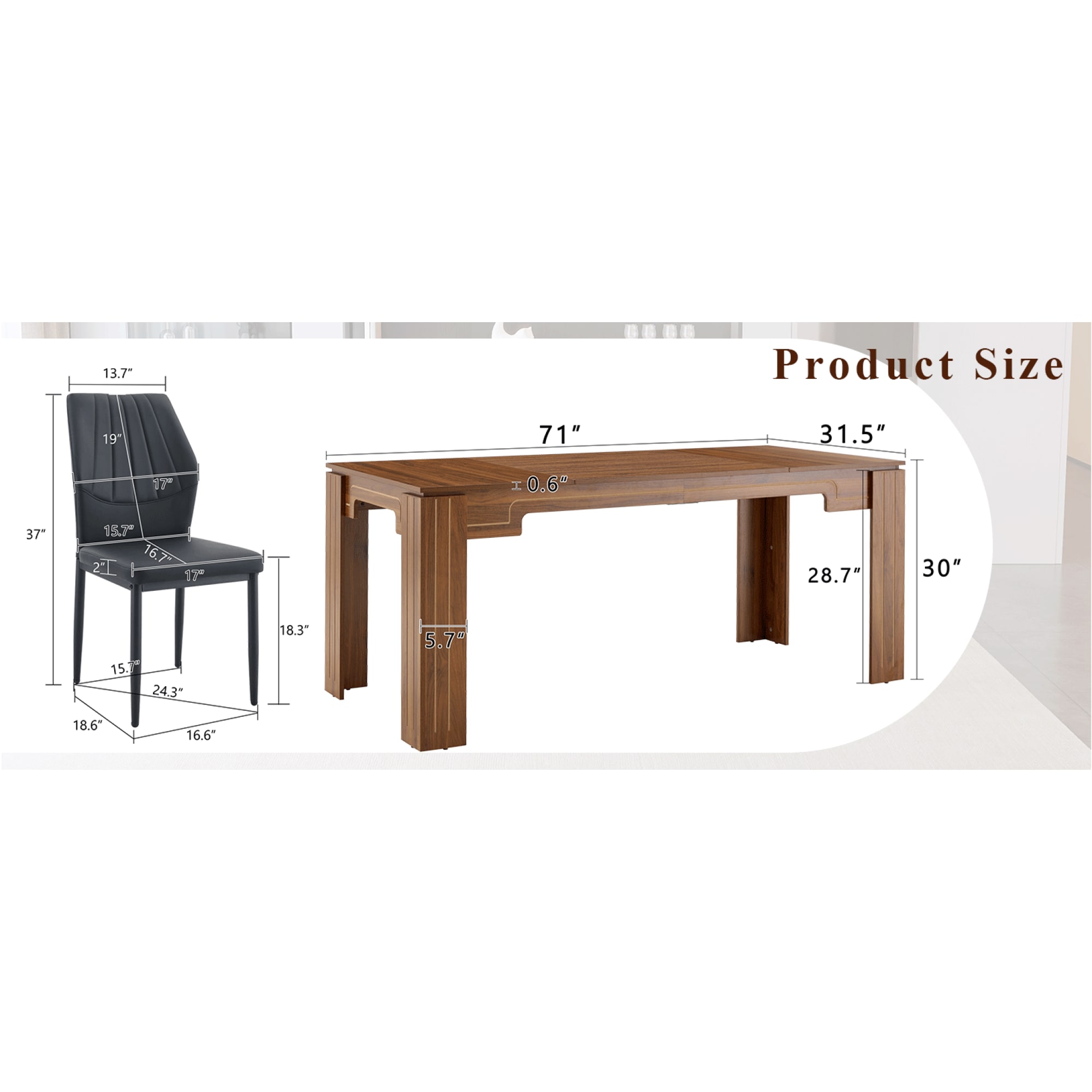 Roomfitters RF-W1151S04798 Dining-Sets - View #4