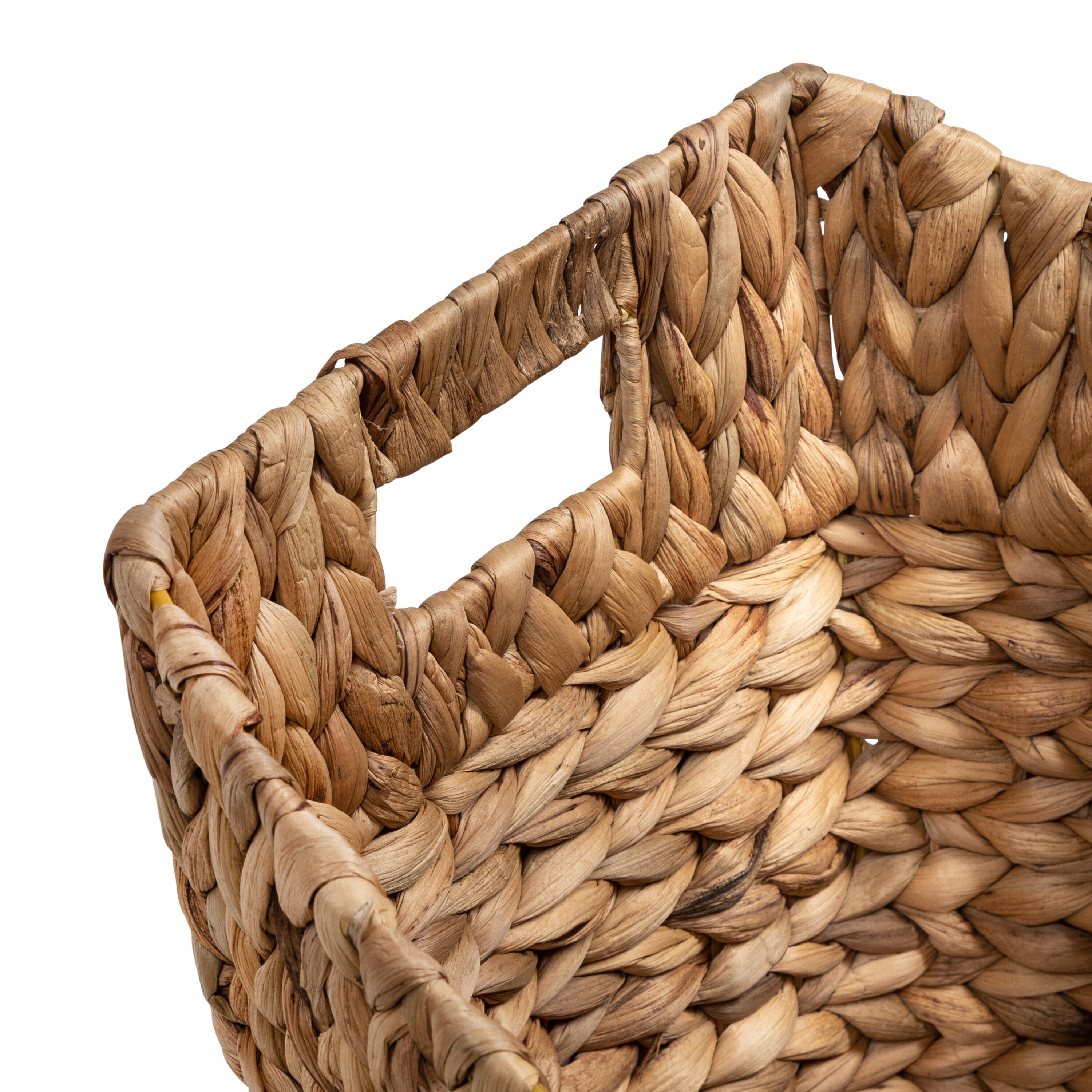 Honey Can Do 18.5 x 22 Natural Water Hyacinth Storage Baskets