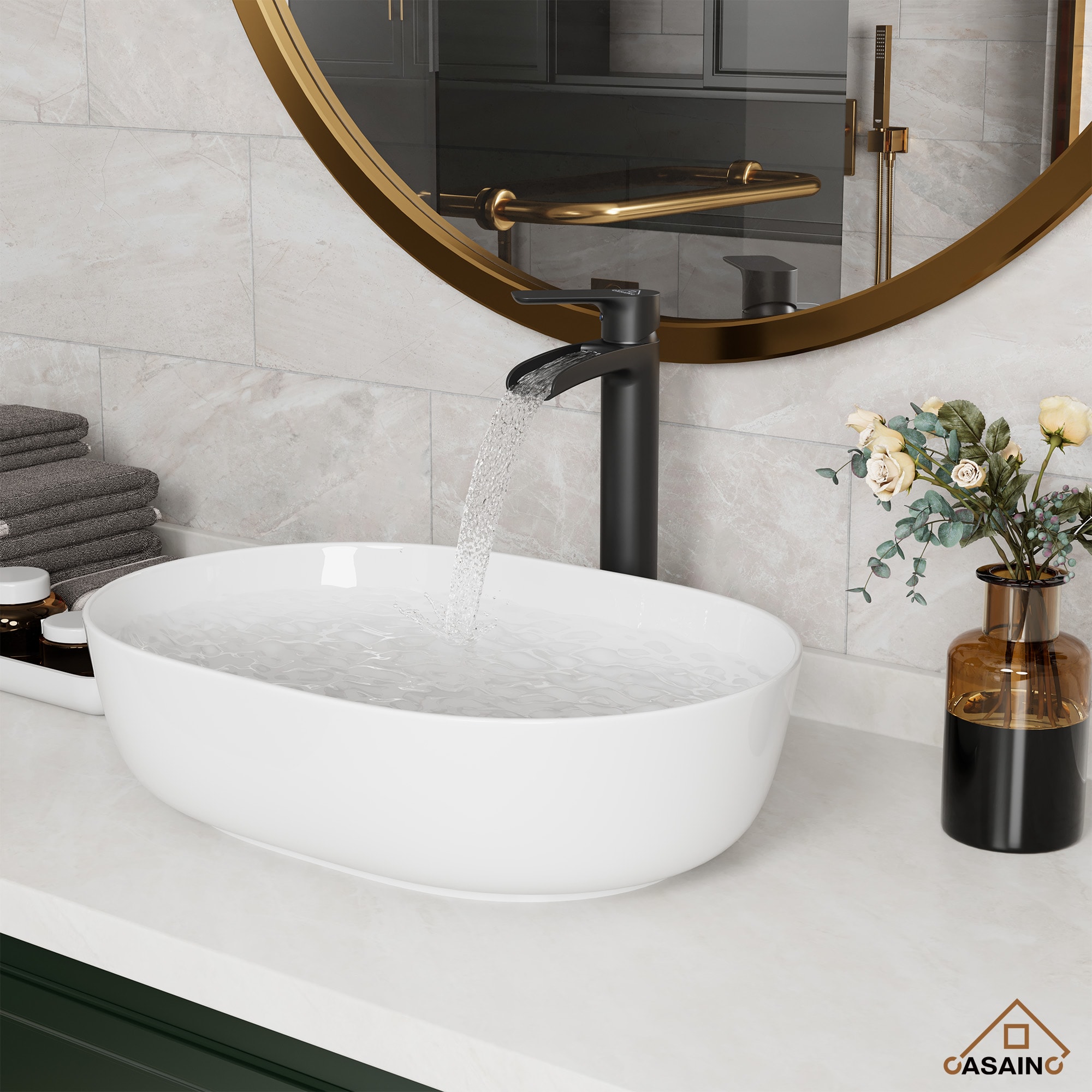 CASAINC KCLT0010-MB Lavatory-Faucets - View #2