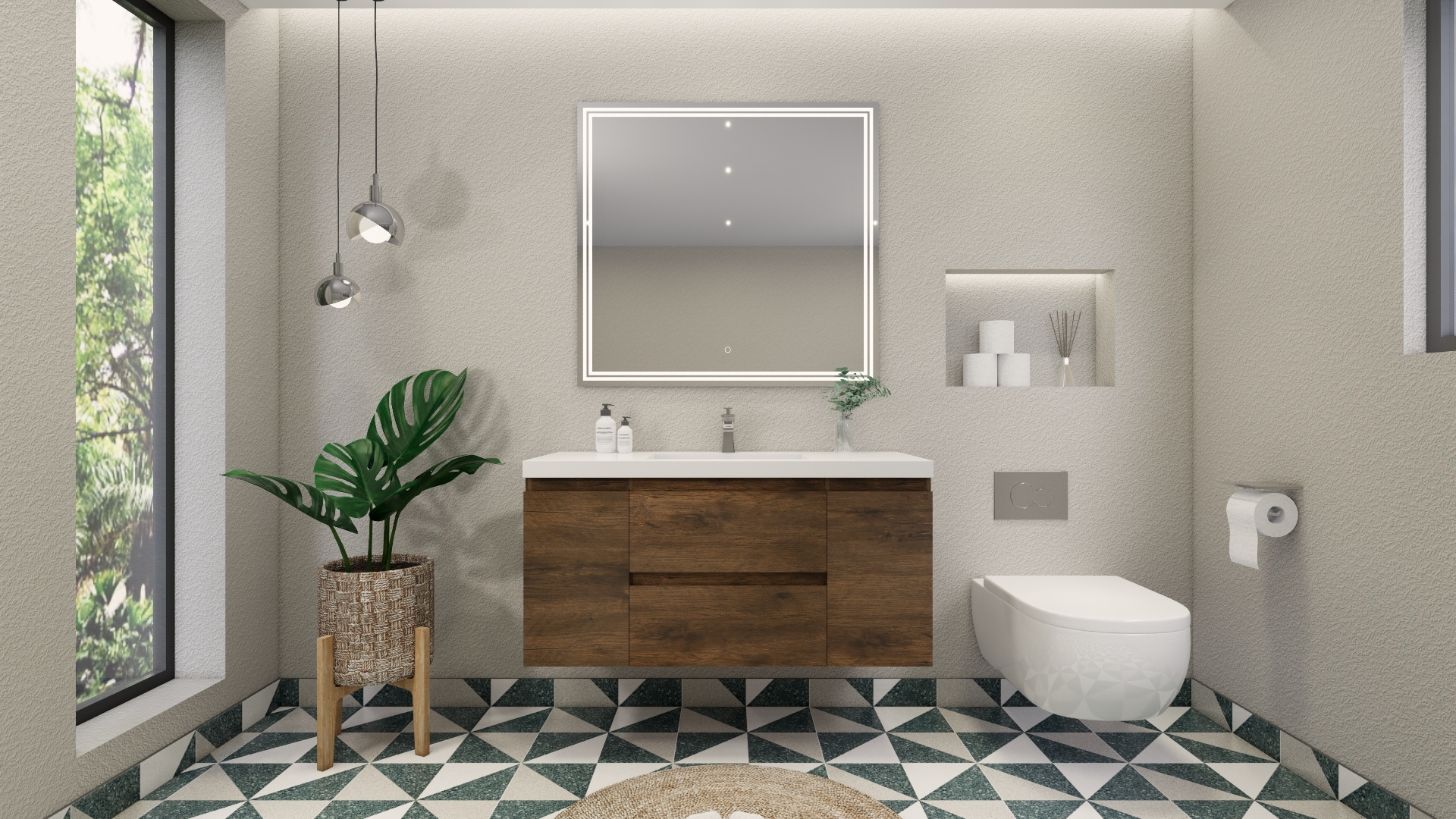 Moreno Bath MOB48S-RW Bath-Vanity-Combo - View #6