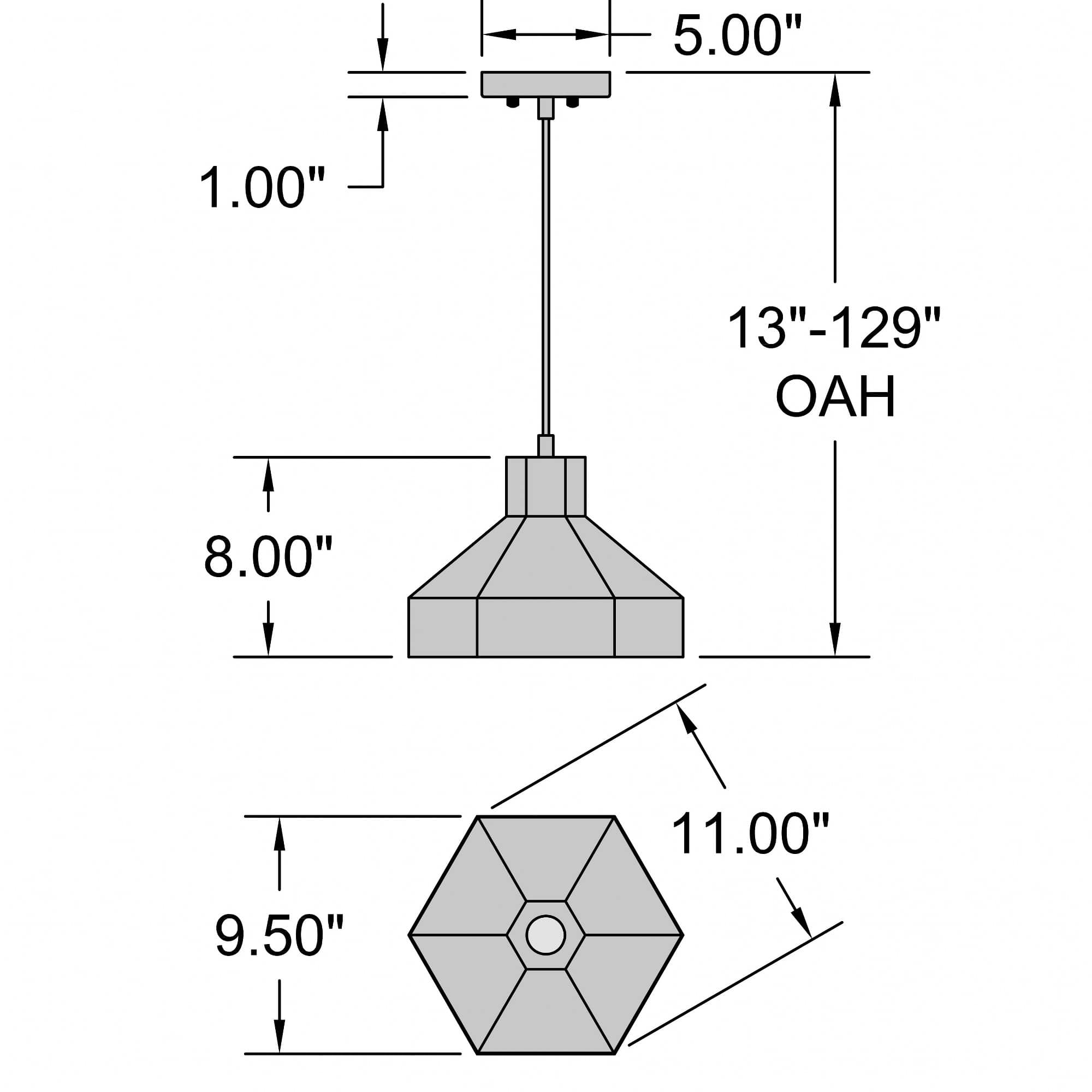 Access Lighting A-ACS-52088-MWH Pendant-Lights - View #2