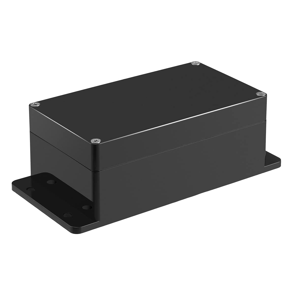 Misopily  Plastic Project Box ABS IP65 Waterproof Electronic Enclosure Junction Box with Fixed Ear Six point two by three point five five by two