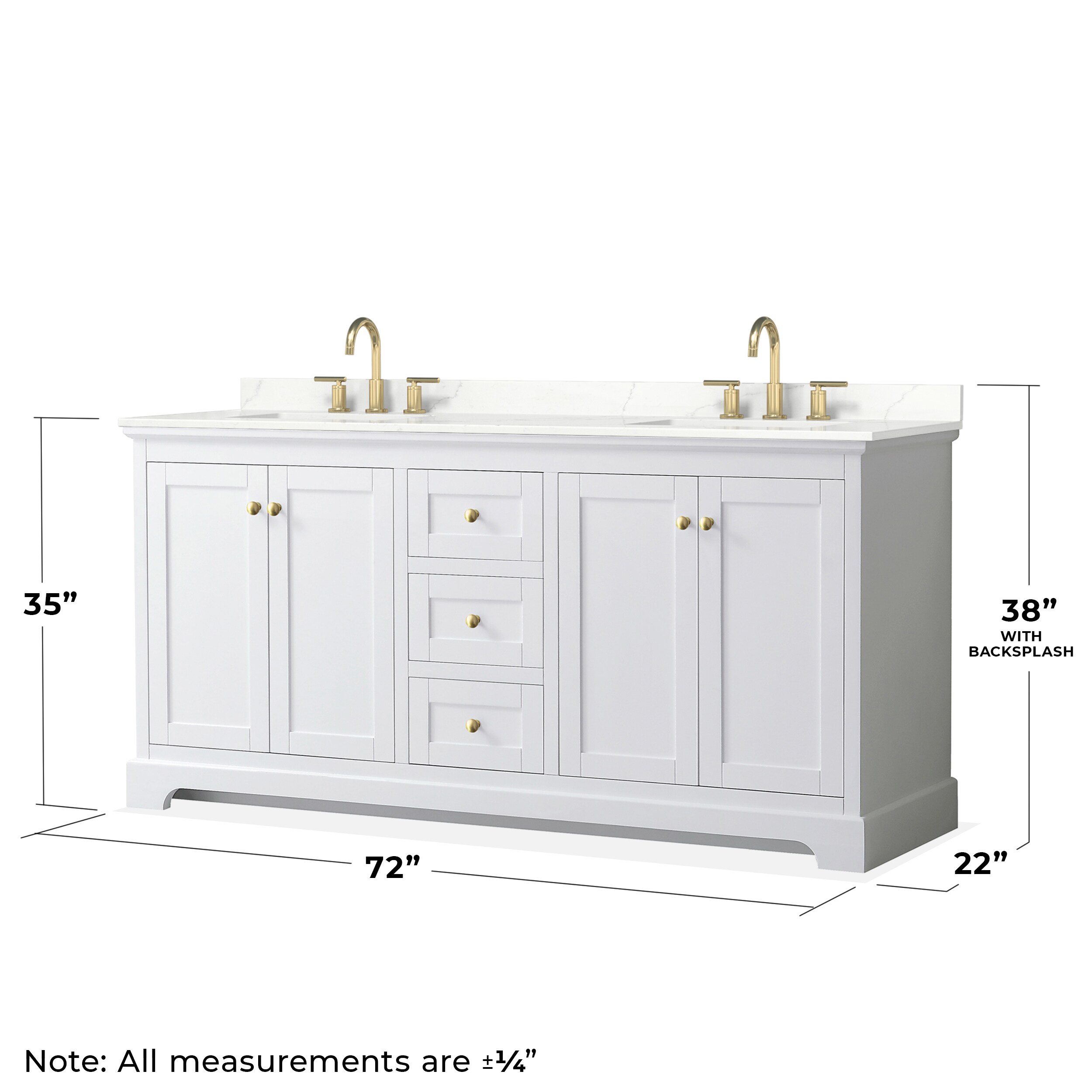 Wyndham Collection WCV232372DWGGTUS3MXX Bath-Vanity-Combo - View #5