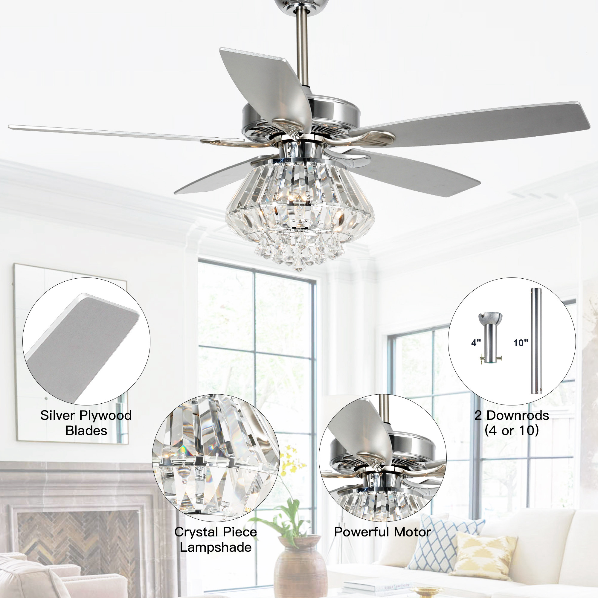 Matrix Decor MDF6222A110V Ceiling-Fans - View #5