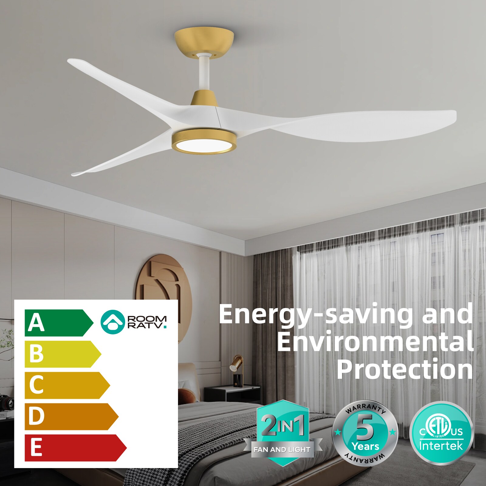 TALOYA TLY-RT-WG-D52 Ceiling-Fans - View #7