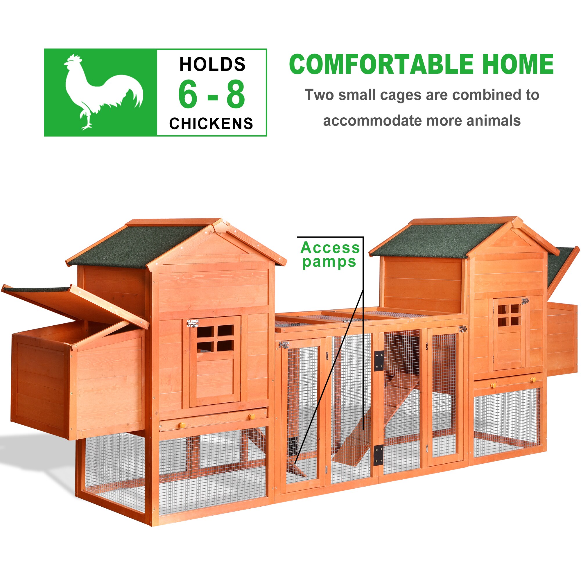Gaierptone B230517-14 Chicken-Coops-Rabbit-Hutches - View #4