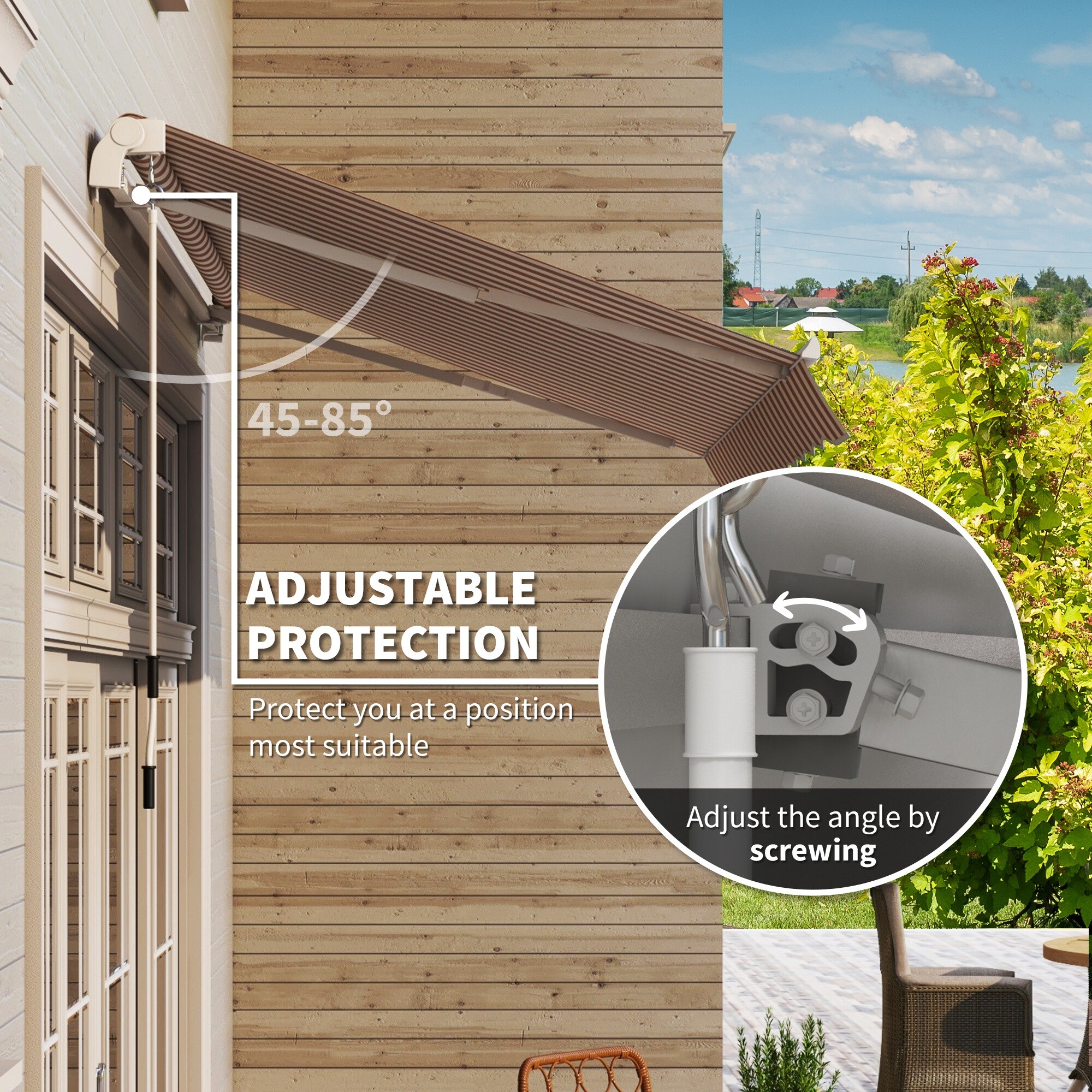 Outsunny 840-150V01BG awnings - View #4
