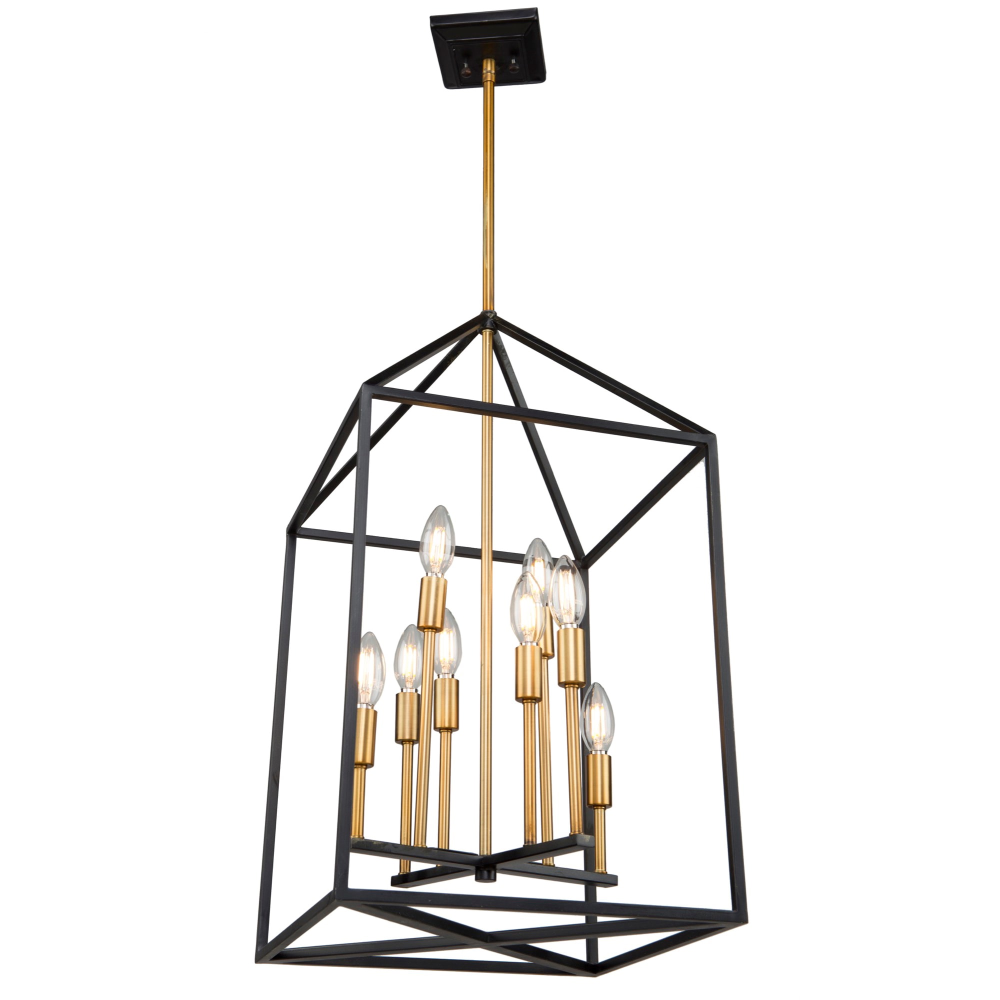 ARTCRAFT SC13078 Twilight 8-Light Multiple Colors Transitional Dry rated Chandelier
