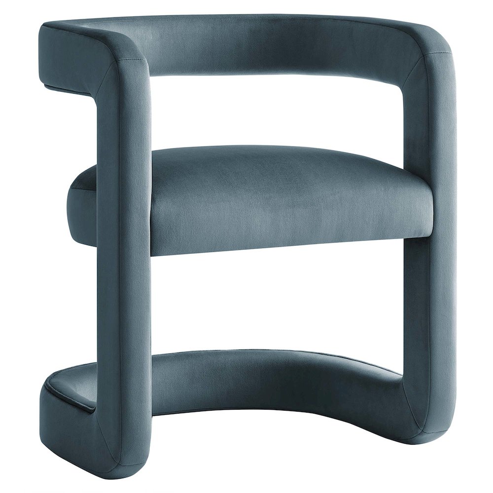 Modway BG3791075 Winslow Barrel Performance Velvet Dining Chair
