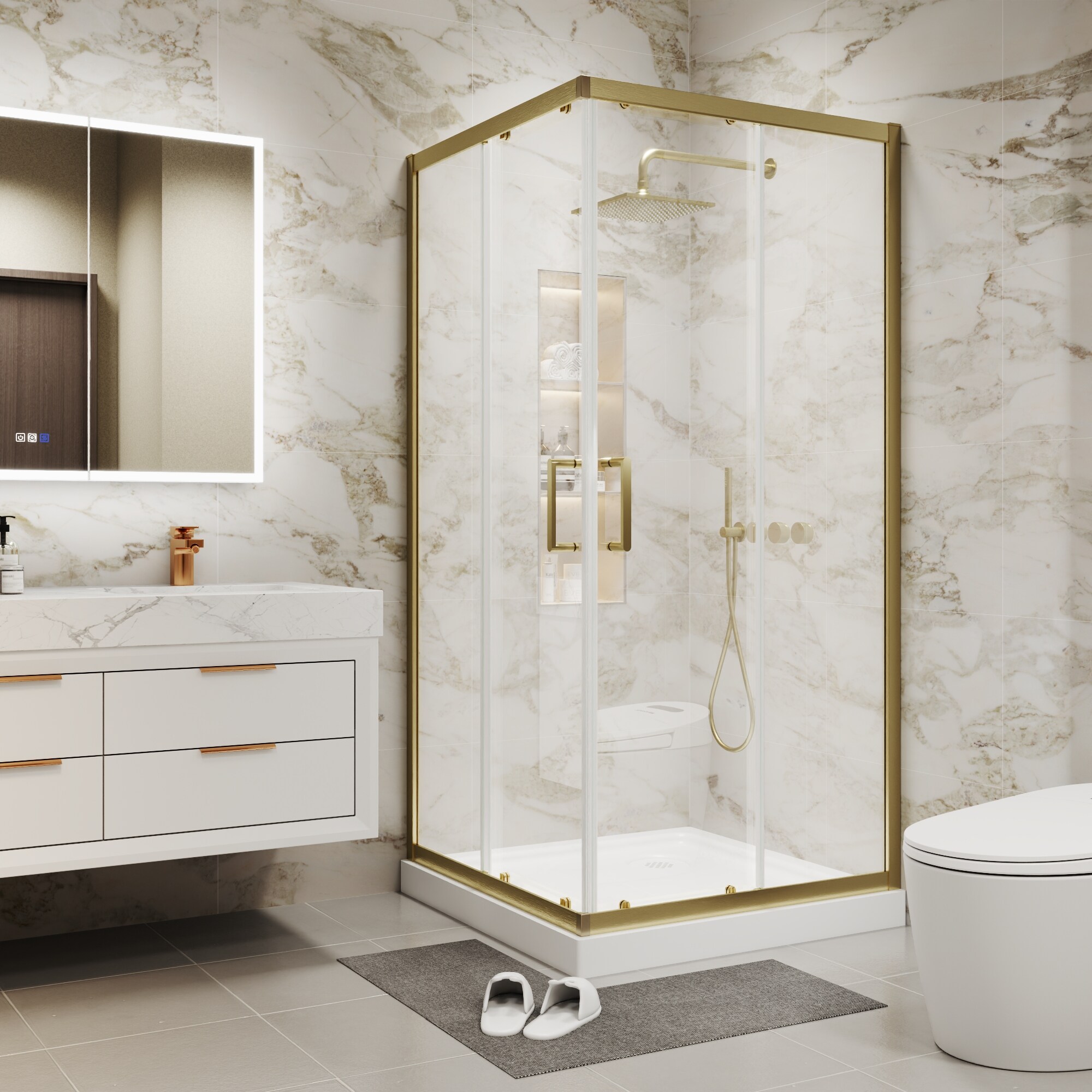 AAZJ JKF-MC04-6036SF2 Shower-Doors - View #2