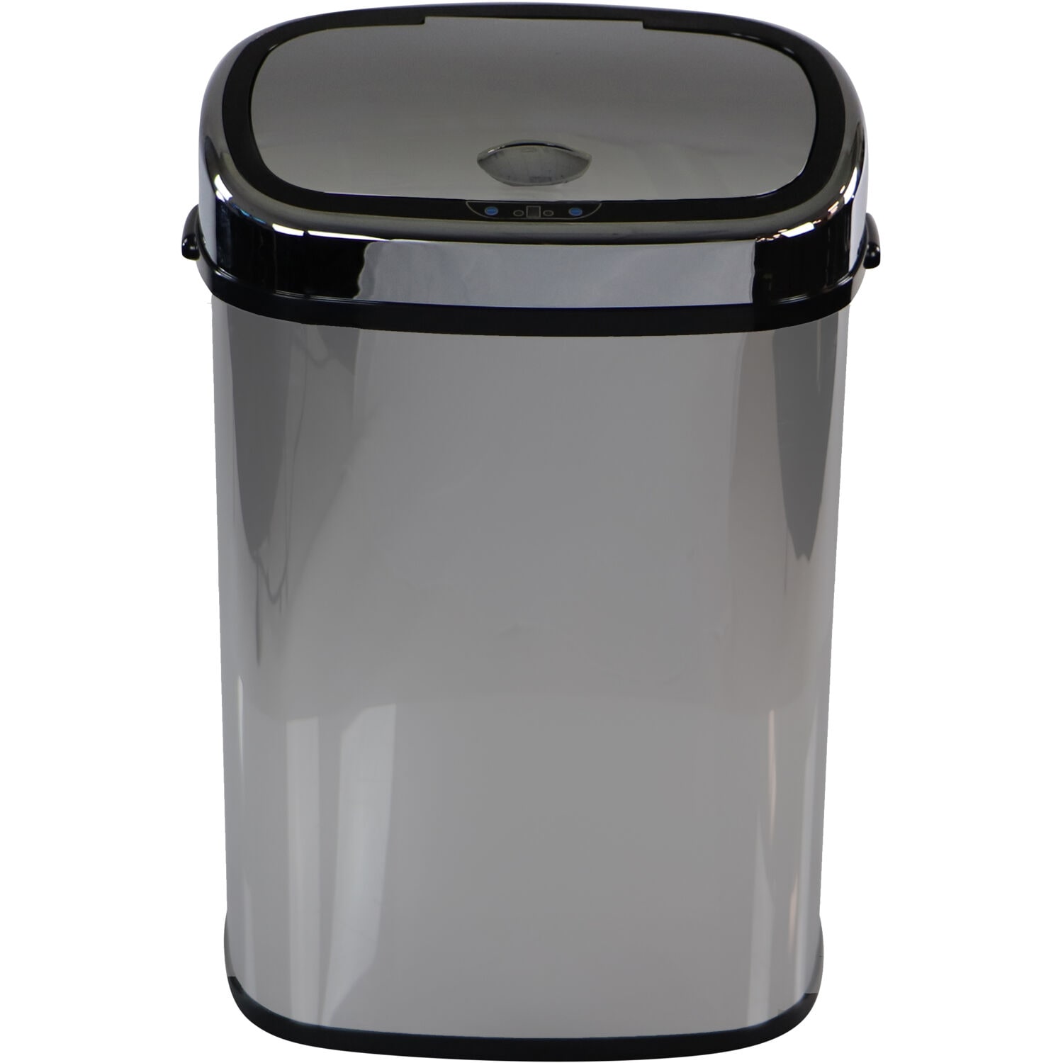 50 Litre Stainless Steel Automatic Auto Sensor Touchless Chrome Waste Dust Bin 