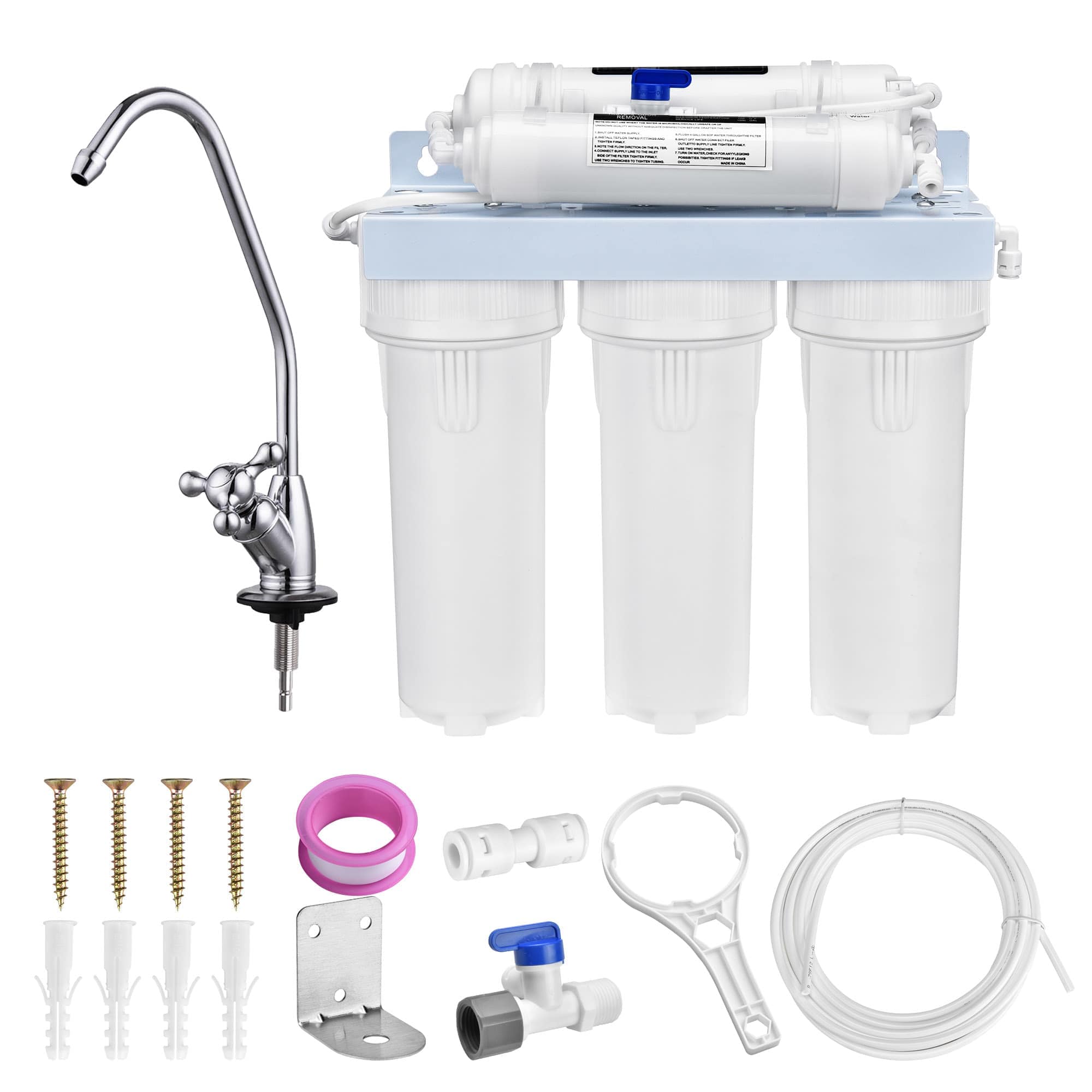Yescom 06ULF001-3LM-5S-LO Under-Sink-Filtration-Systems - View #2