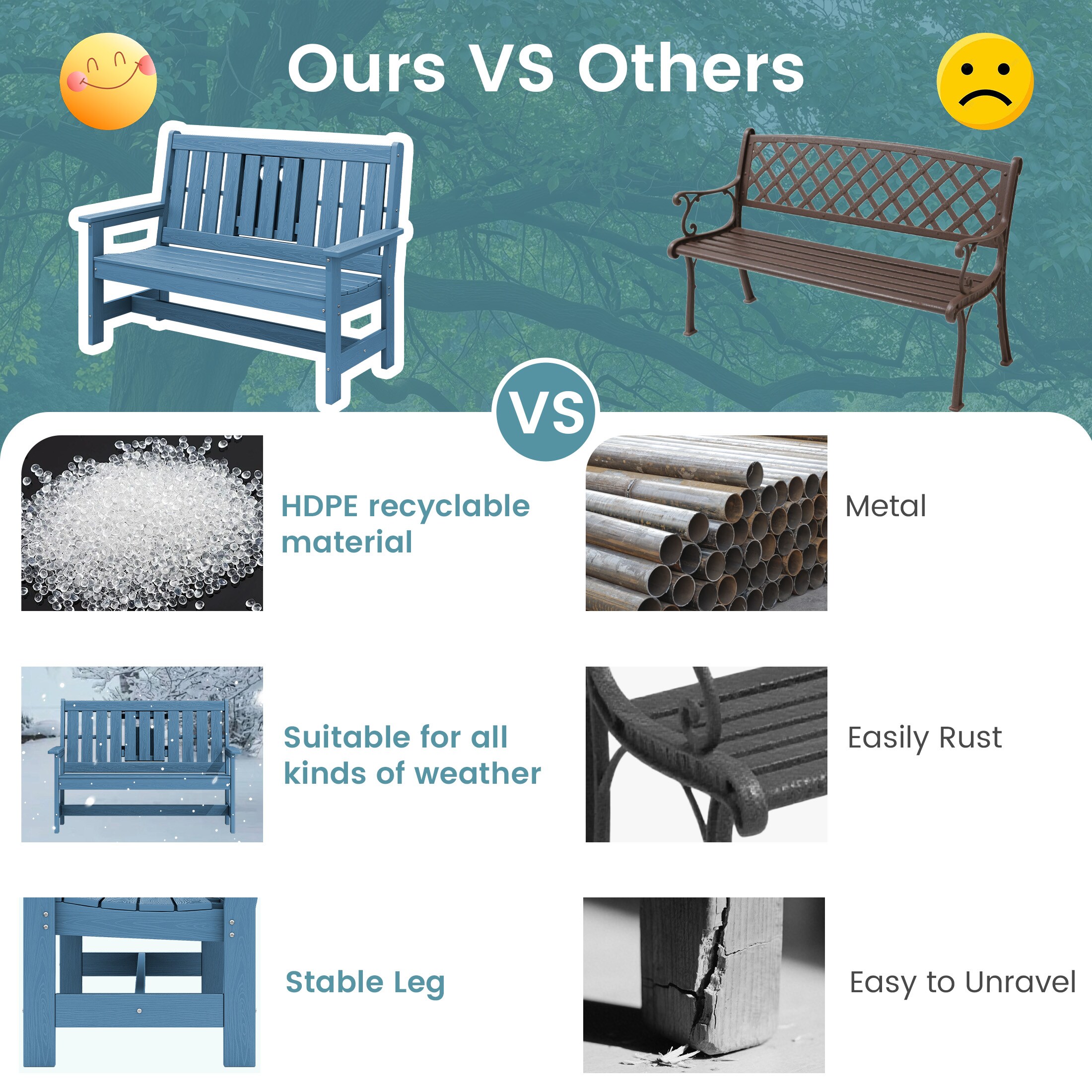 JEAREY XJG3JT-BN benches - View #7