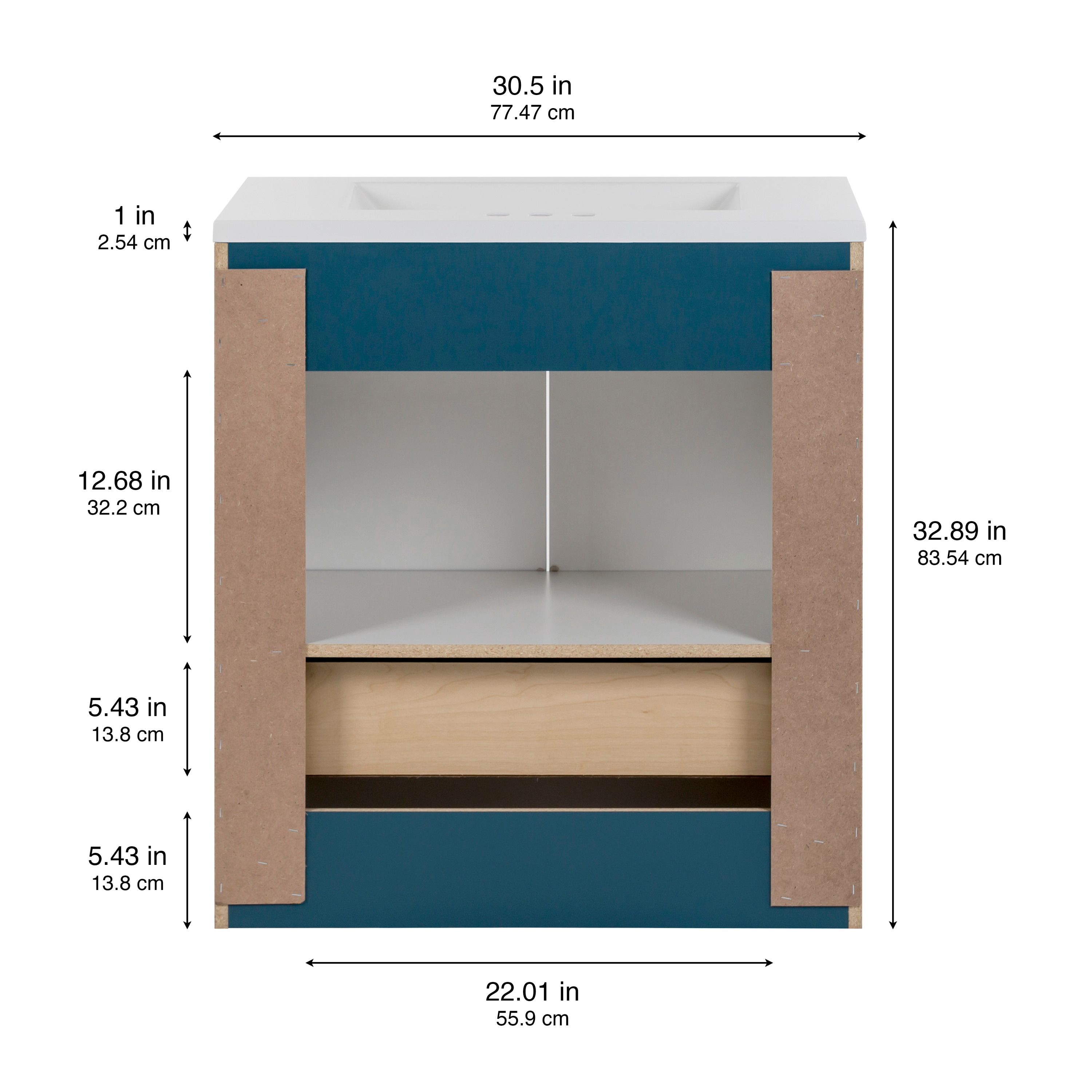 Diamond NOW C30W30317 Bath-Vanity-Combo - View #12