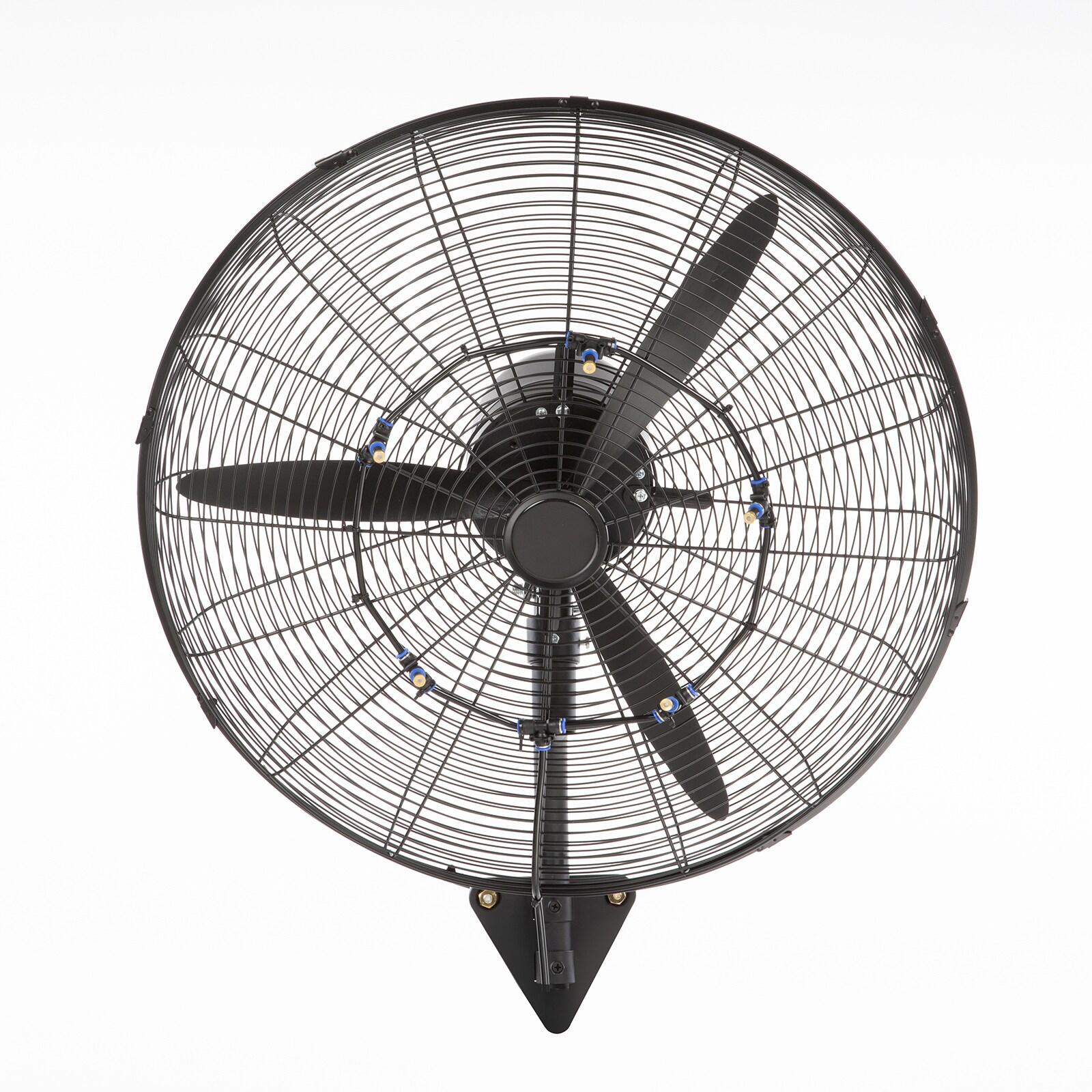SVOPES SVOPESGYBGSFS00728V1 24.3-in Oscillation Indoor or Outdoor Black Wall Mounted Fan