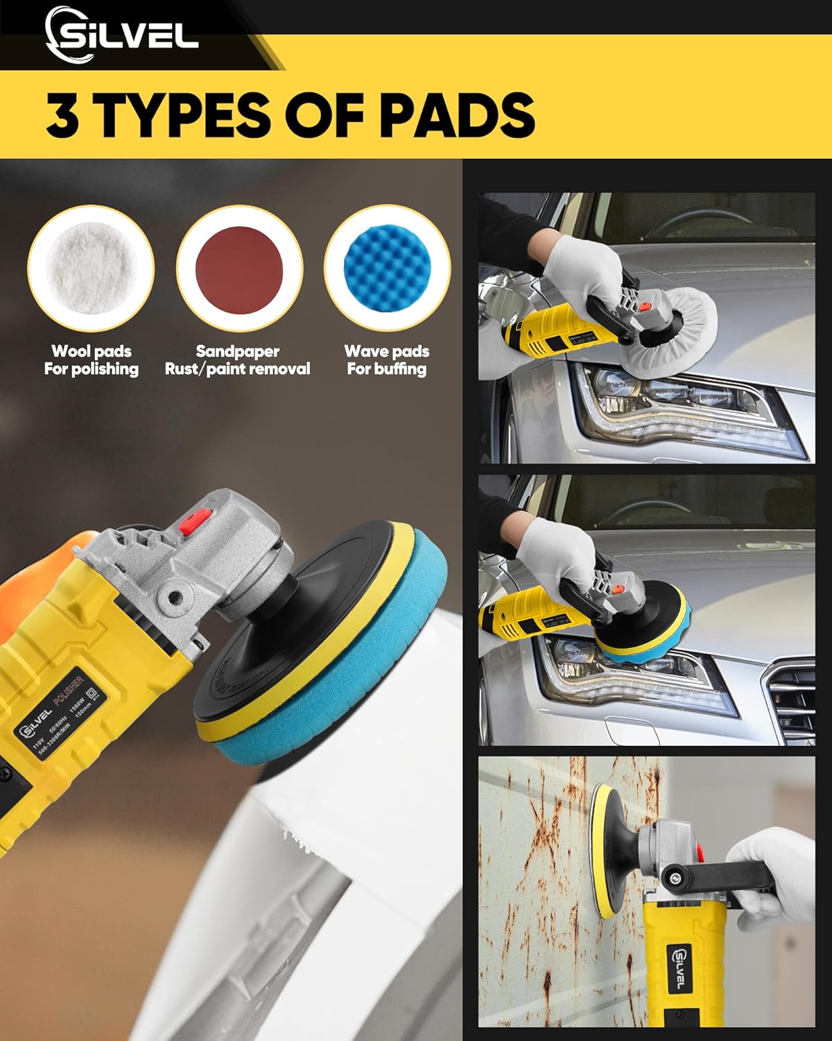 Silvel KF100219-04A Corded-Polishers - View #5