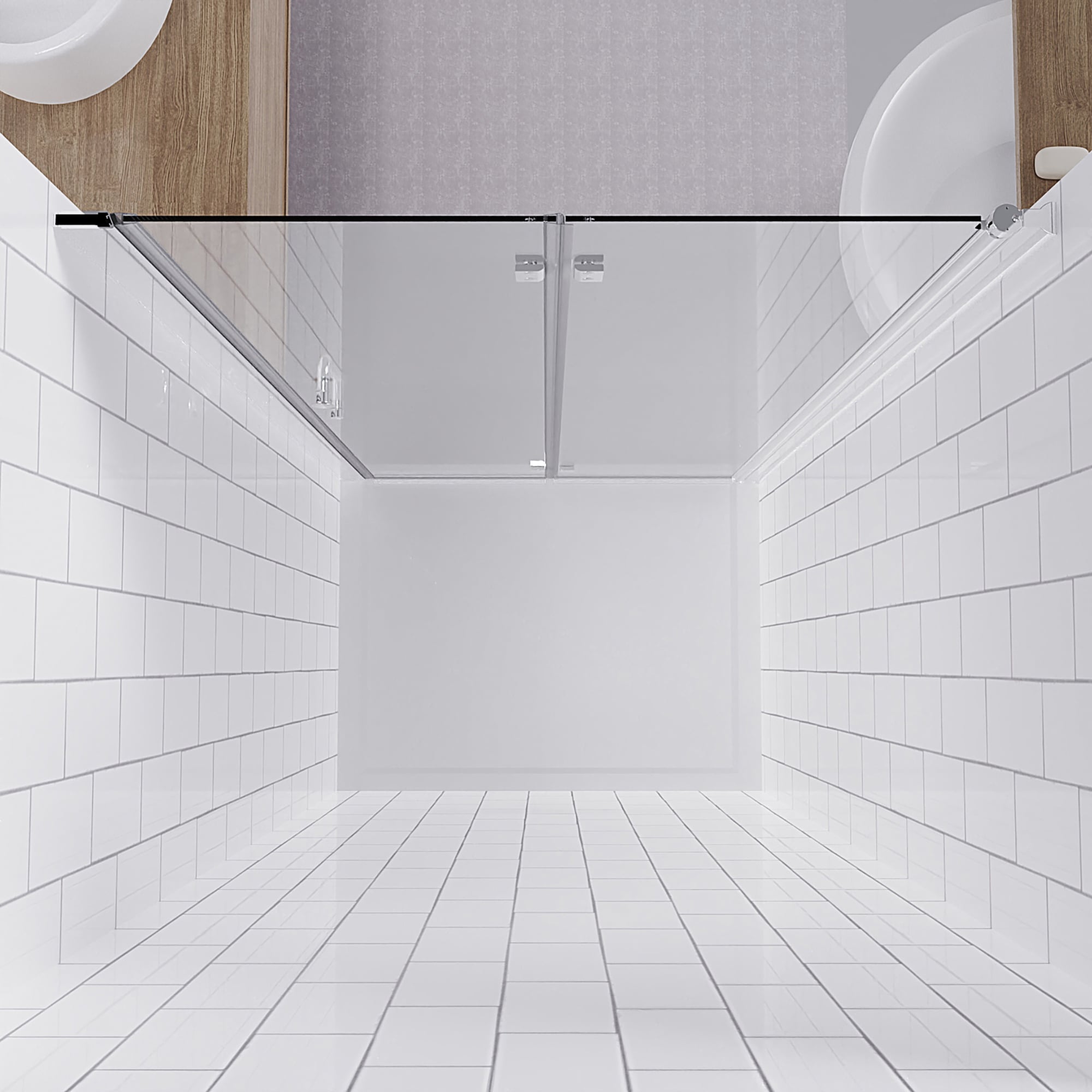 Lordear LD-ZDM6603BN Shower-Doors - View #2