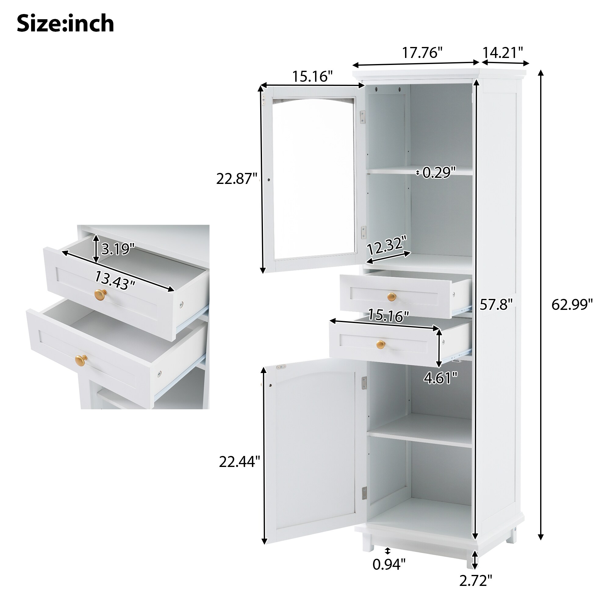 ZAKLOOP XU1396127382 Utility-Storage-Cabinets - View #6