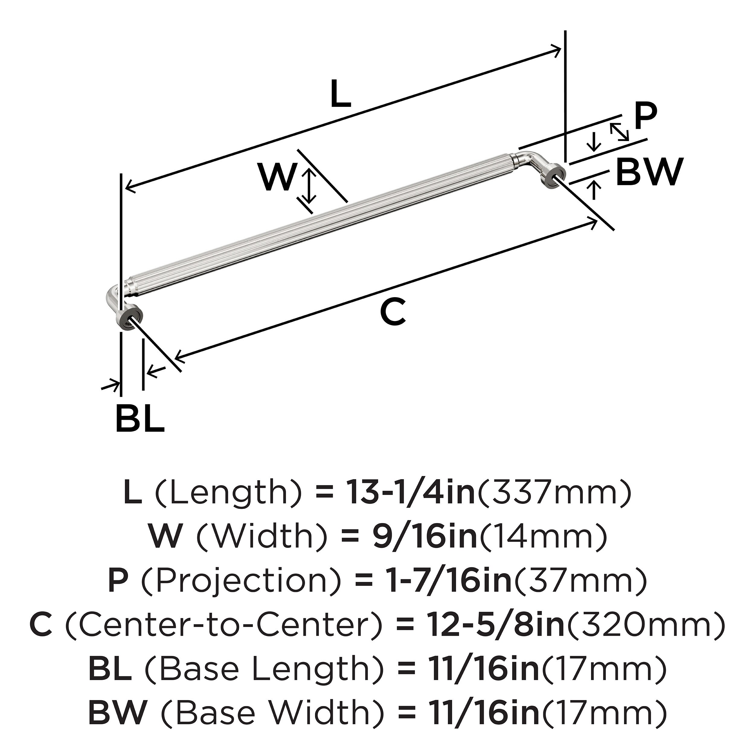 Amerock BP37708PN Cabinet-Pulls - View #4