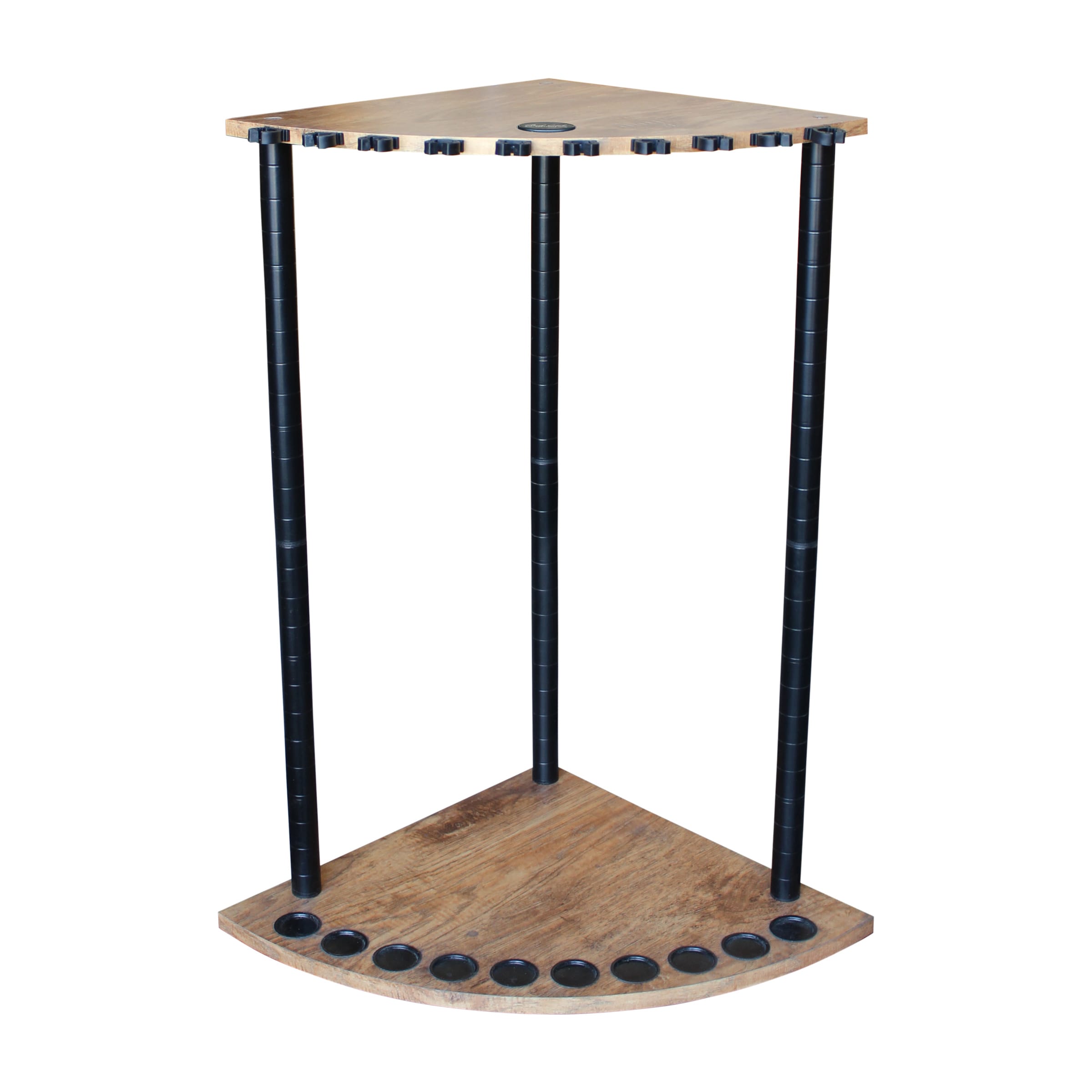 Rush Creek Creations 38-4063 Fishing Rod Floor Rack Fishing storage cabinet