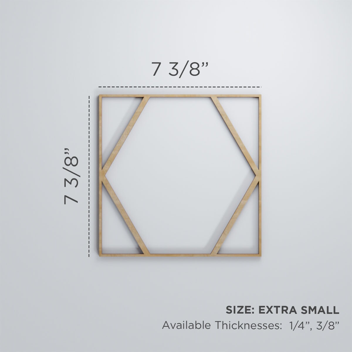 Ekena Millwork WALW08X08X0250FSRAL Wall-Panels - View #2