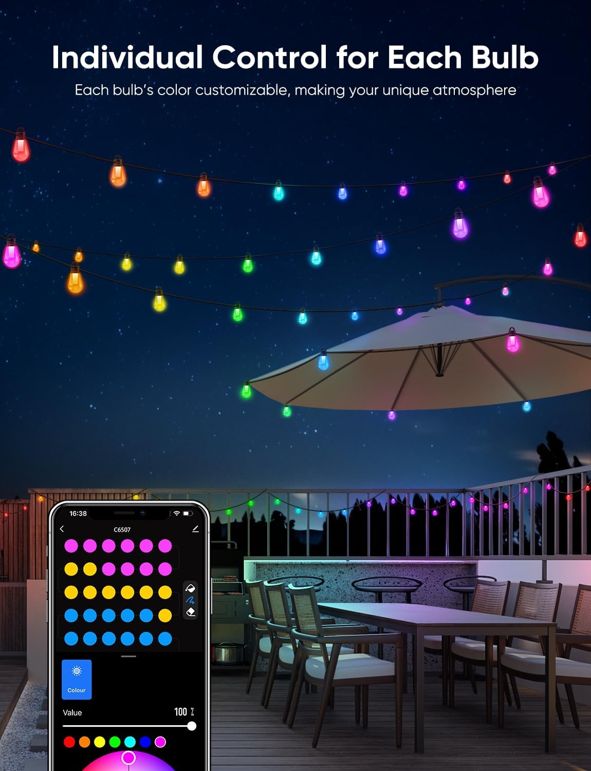 APPECK AP762740229270 Patio-String-Lights - View #8